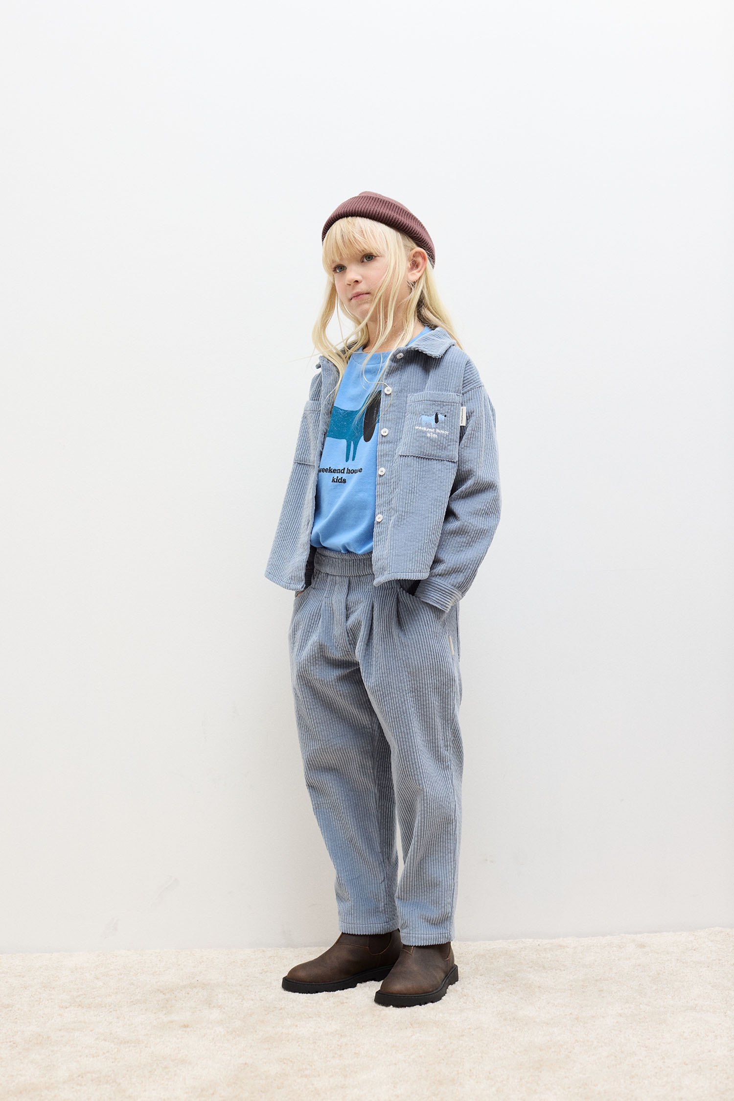 Blue Dog corduroy shirt