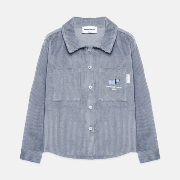 Blue Dog corduroy shirt
