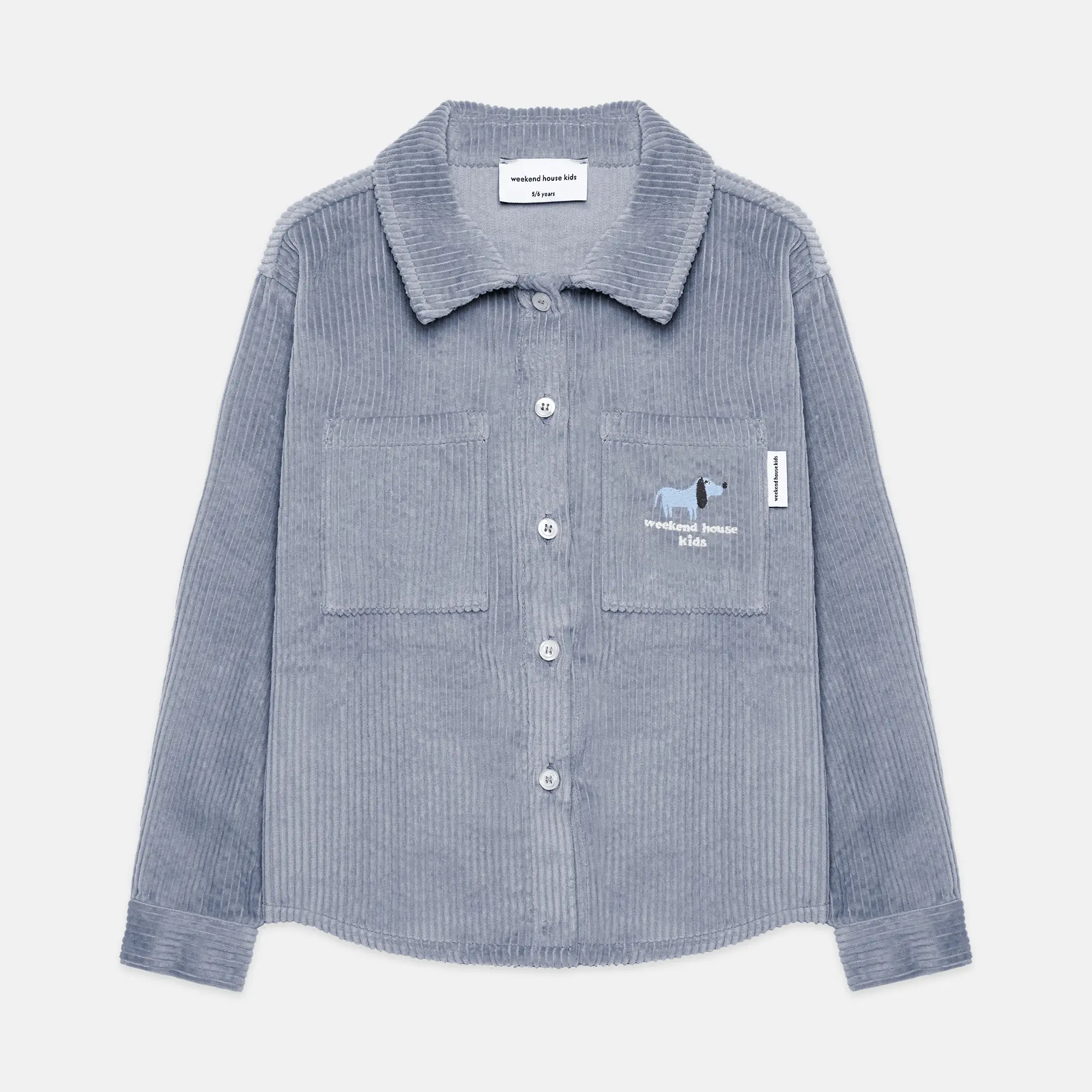 Blue Dog corduroy shirt