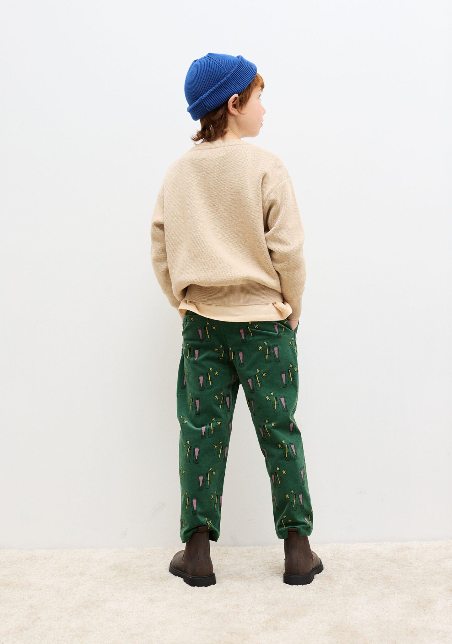 Magic toothbrush corduroy pants