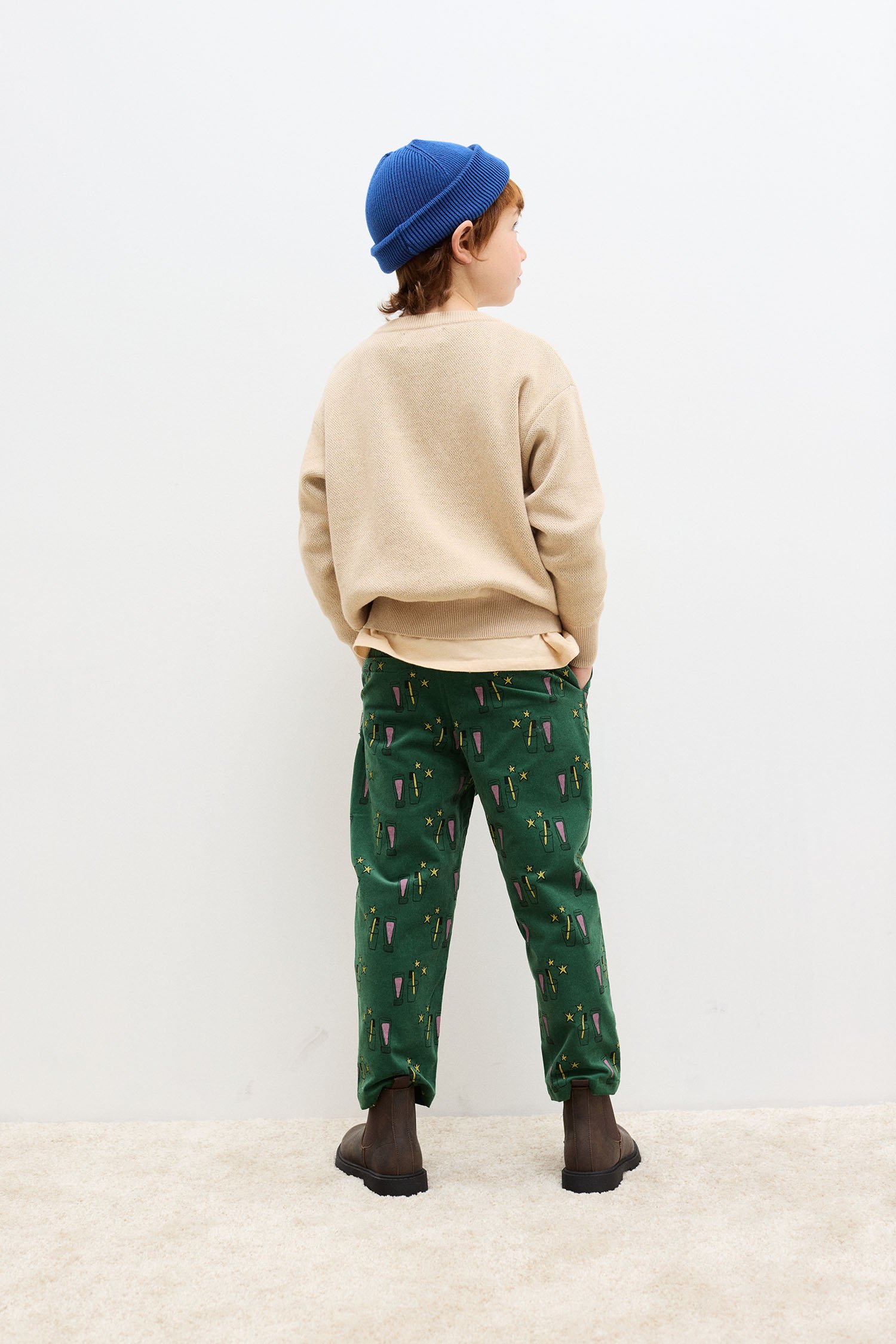 Magic toothbrush corduroy pants