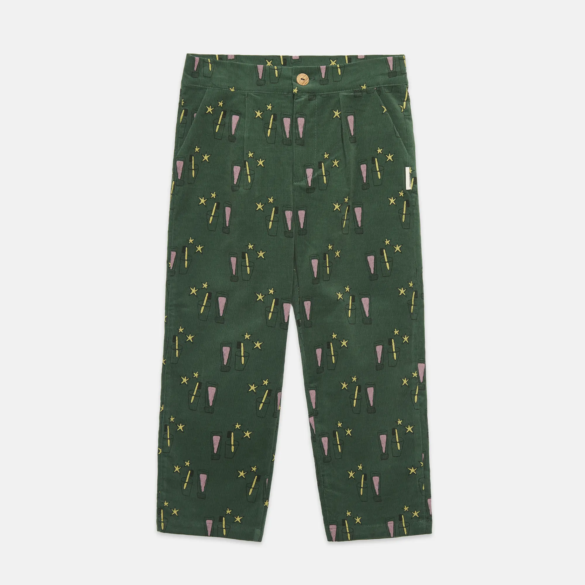 Magic toothbrush corduroy pants