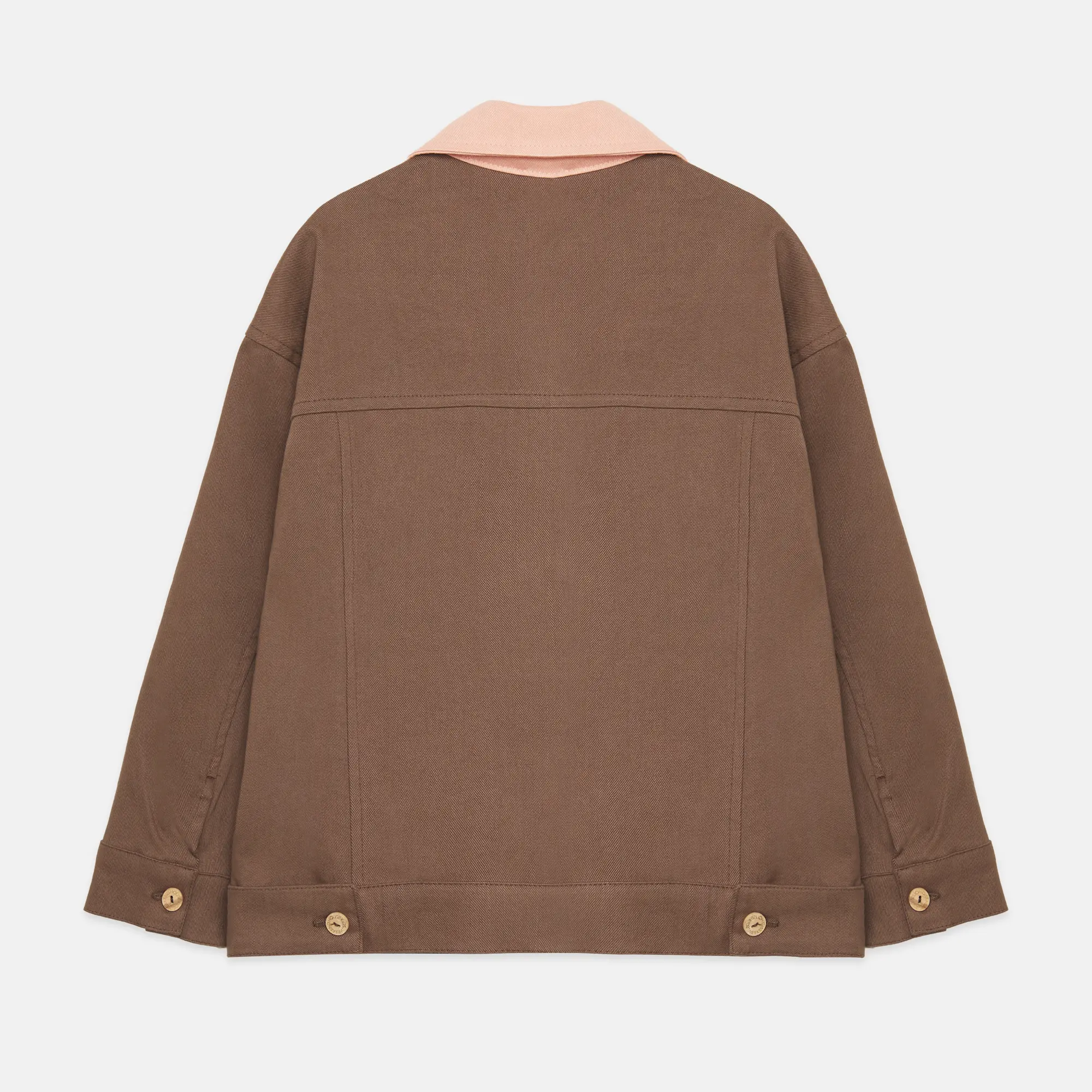Bicolor denim jacket