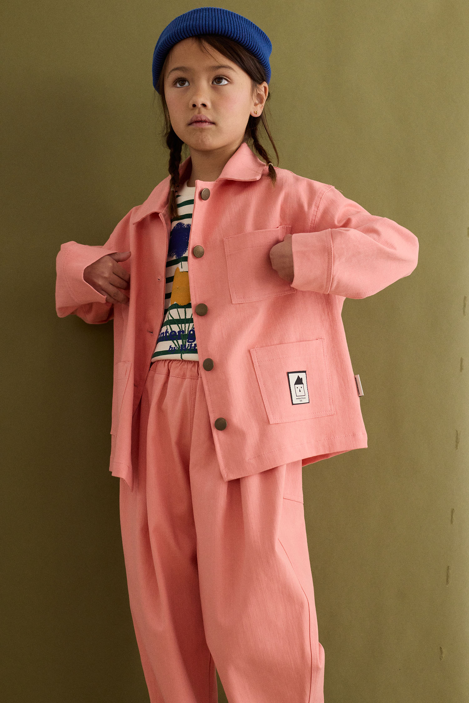 Worker pink pants