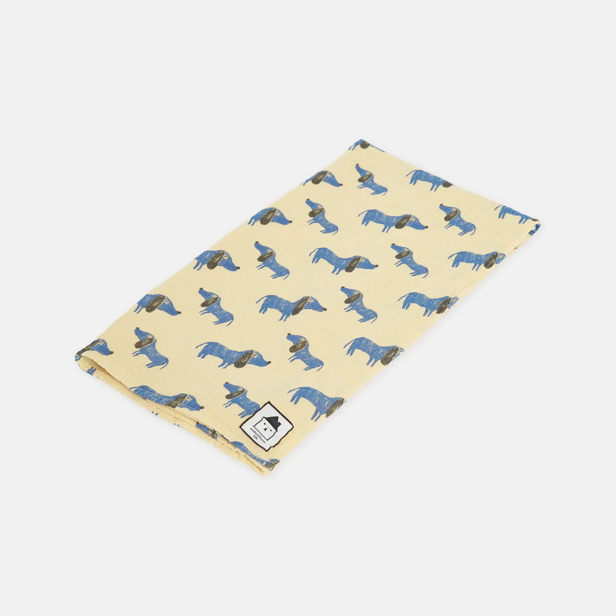 Blue Dog swaddle