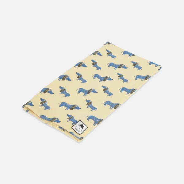 Blue Dog swaddle