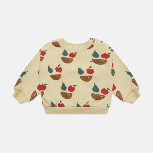 Fruity all over baby sweatshirt