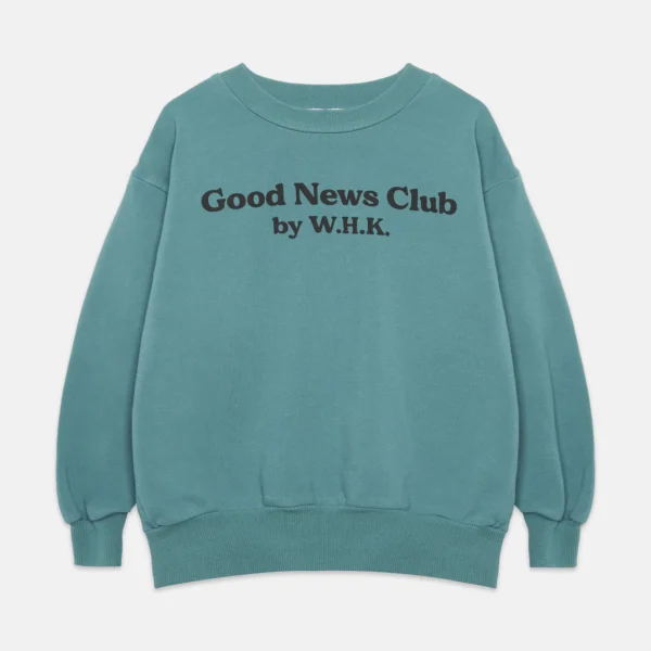 Good News sweatshirt (green)