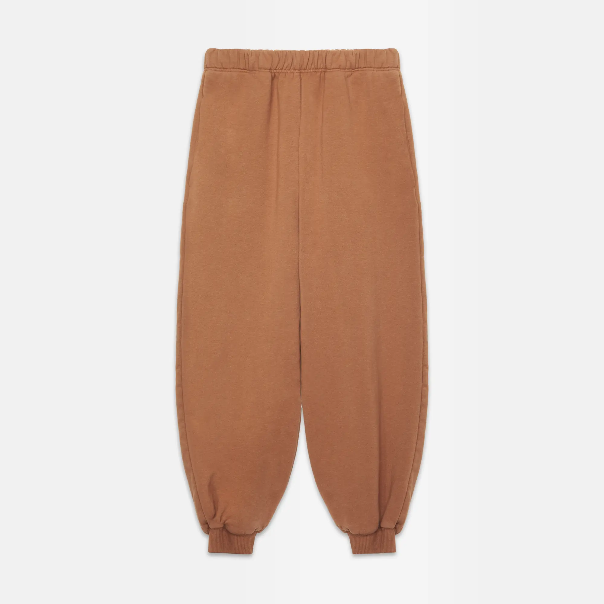 WHK logo sweatpants (brown)