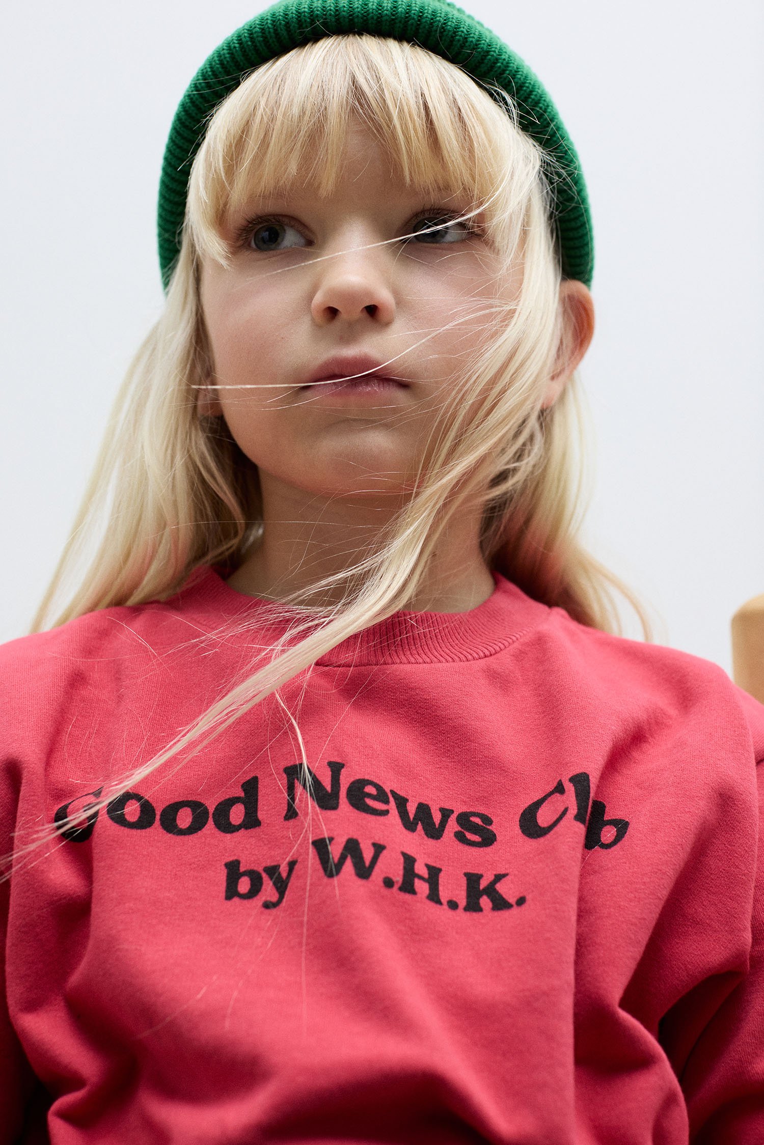 Good News sweatshirt (red)