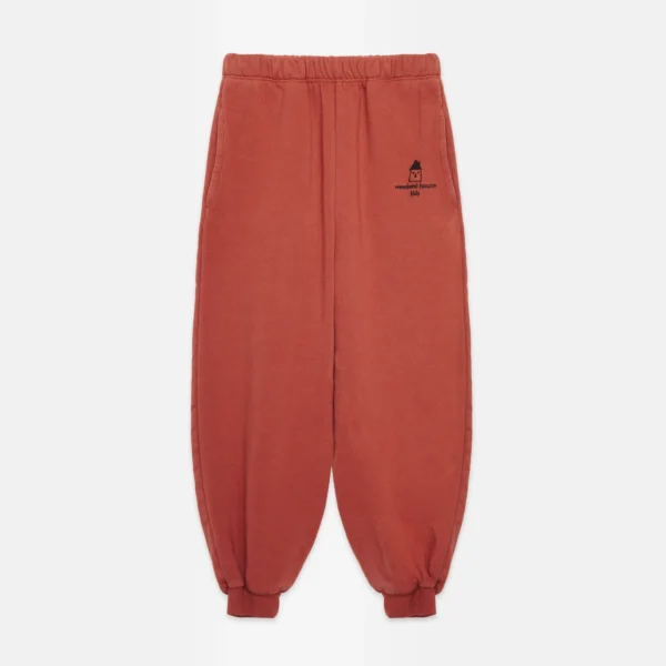 WHK logo sweatpants (clay)