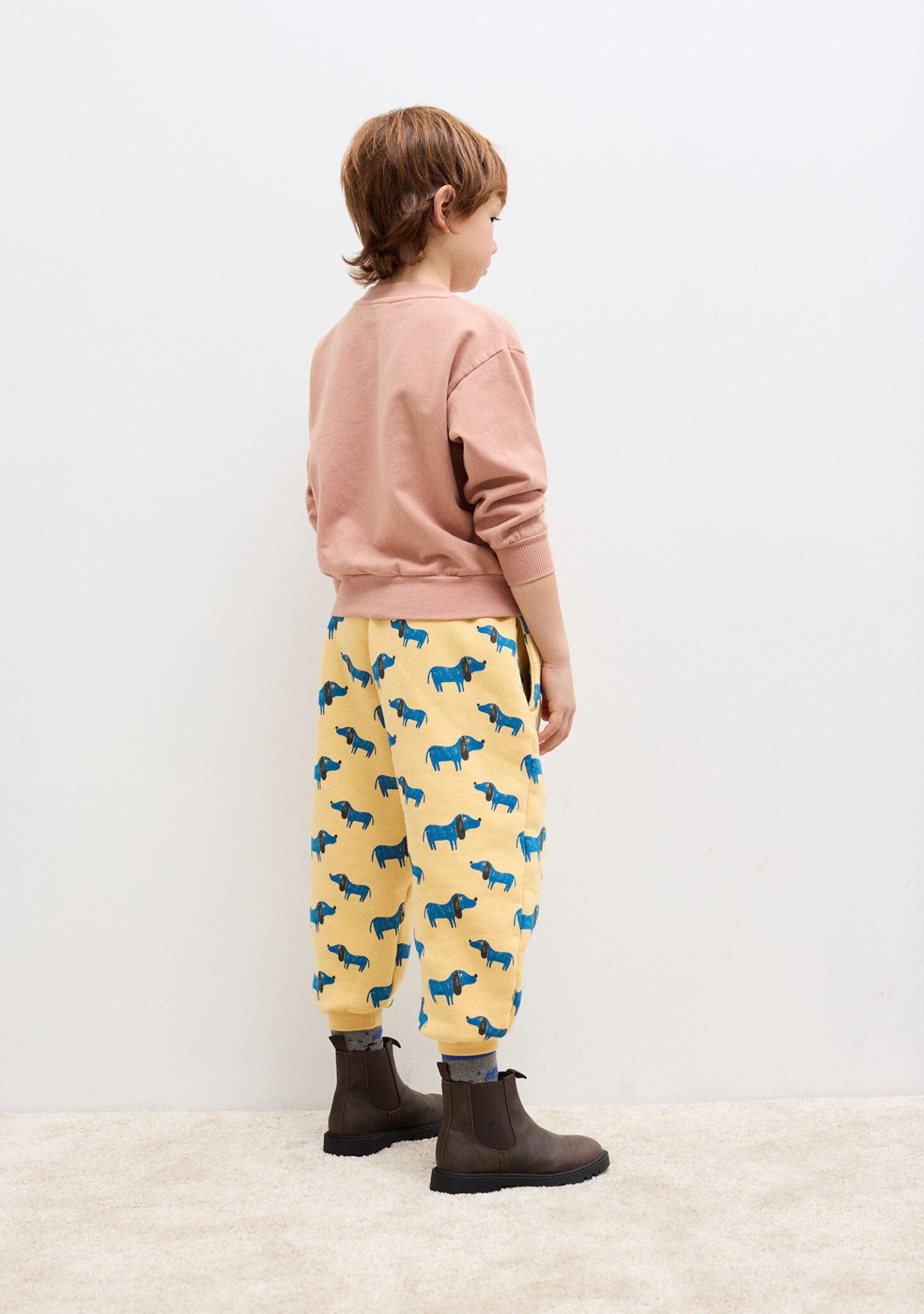 Rainy Dog sweatshirt (dusty pink)