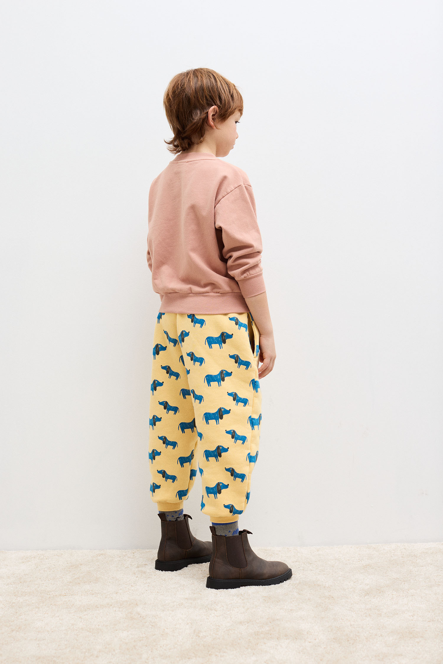 Rainy Dog sweatshirt (dusty pink)