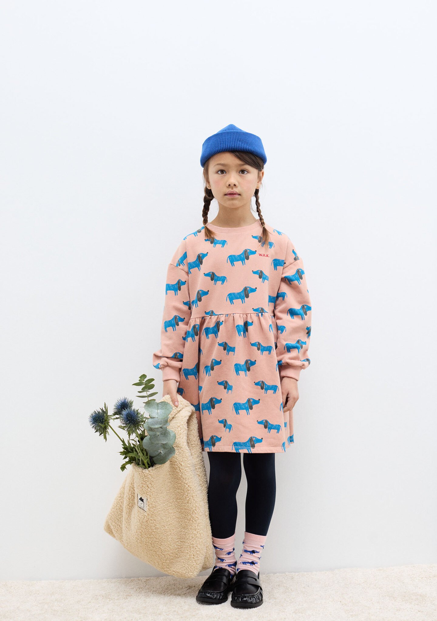 Blue Dog all over dress