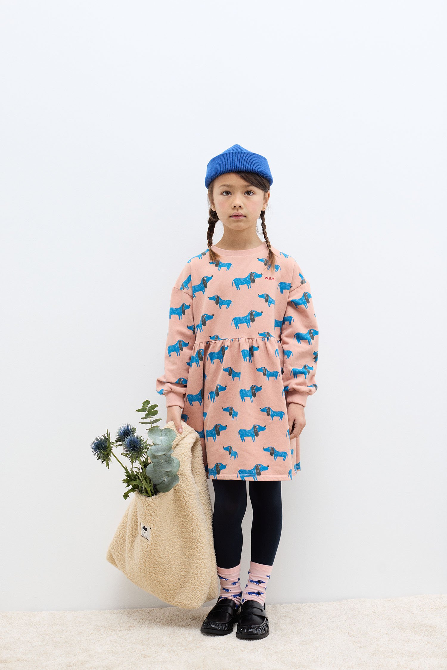 Blue Dog all over dress