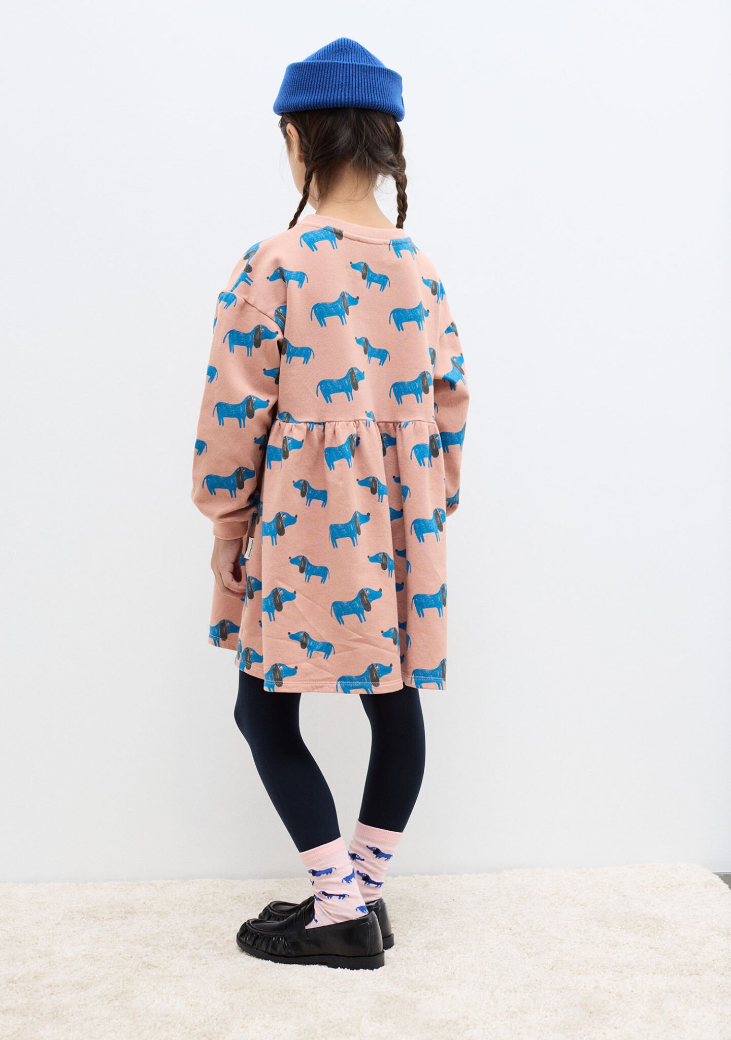 Blue Dog all over dress