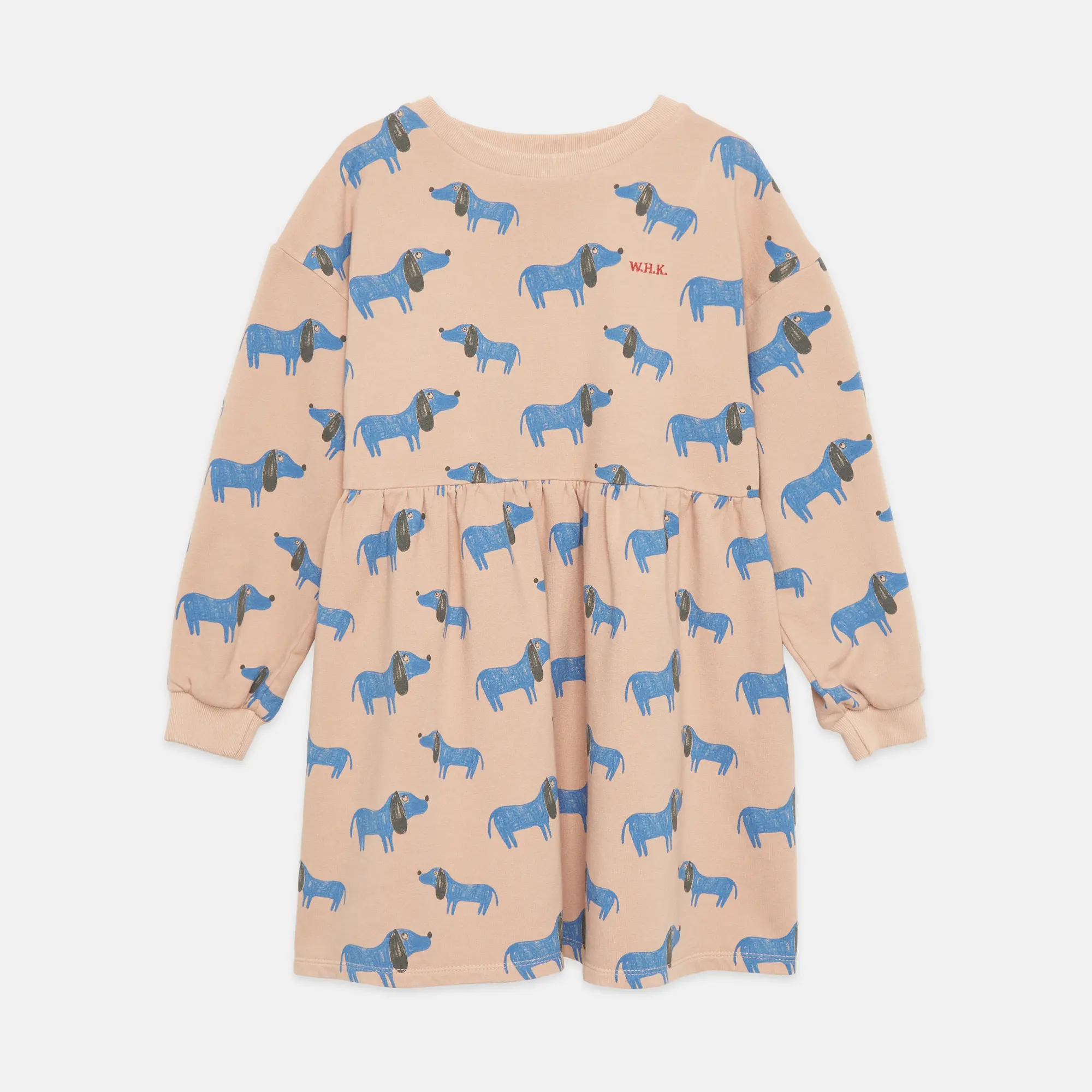 Blue Dog all over dress