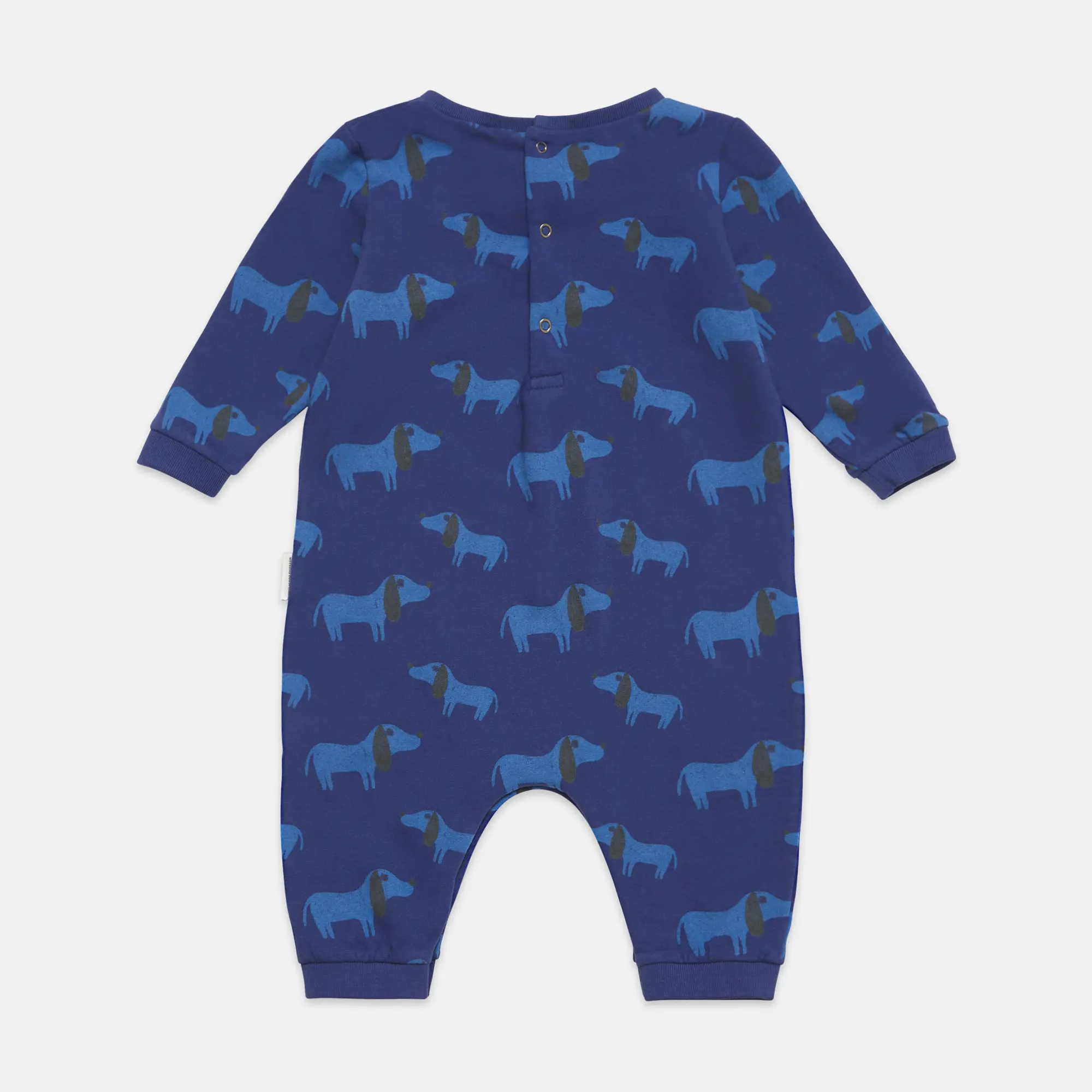 Blue Dog all over jumpsuit