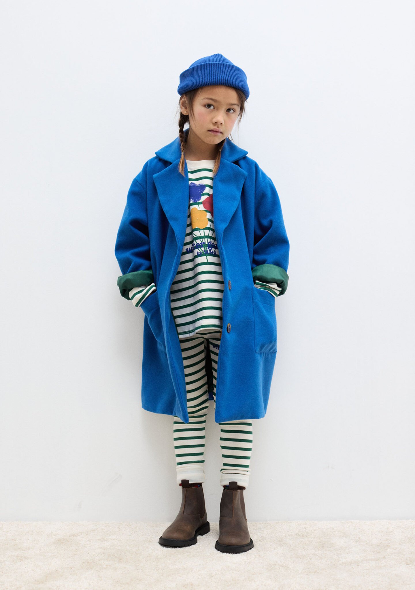 Blue dog coat