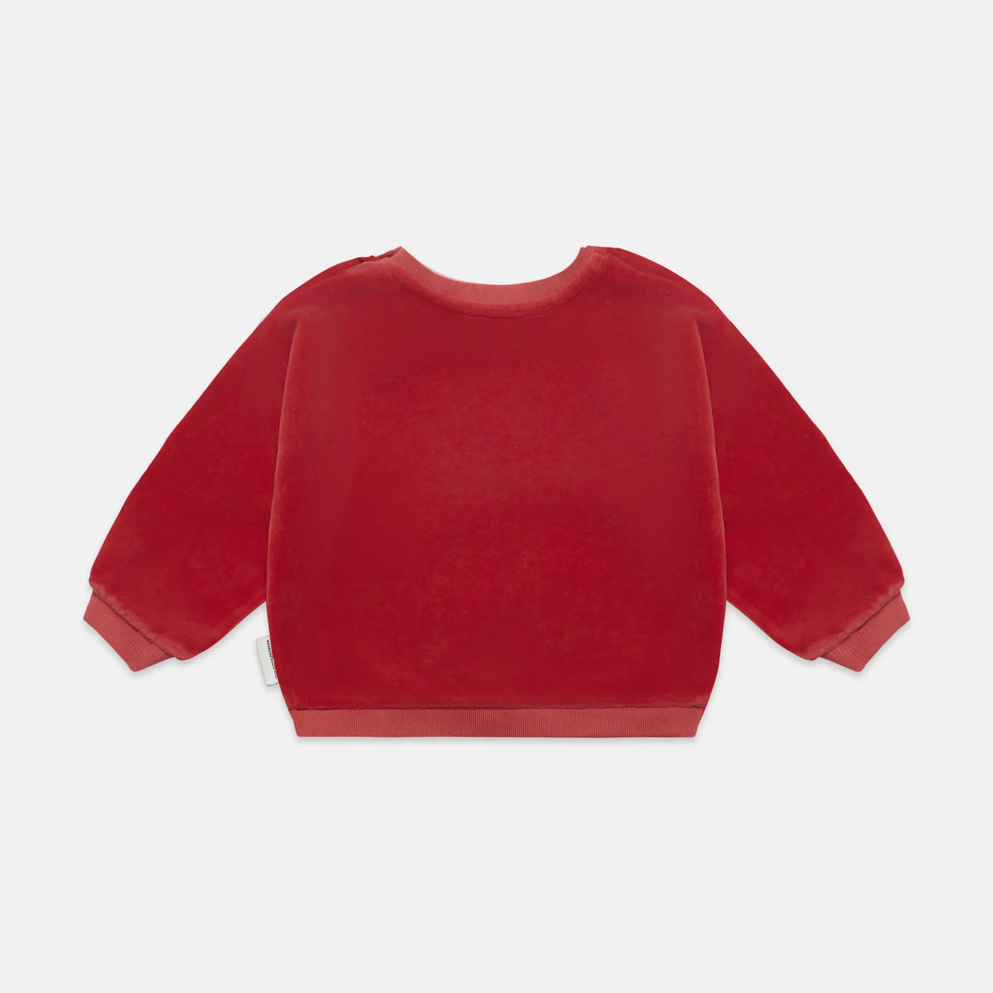 WHK baby red tundo sweatshirt