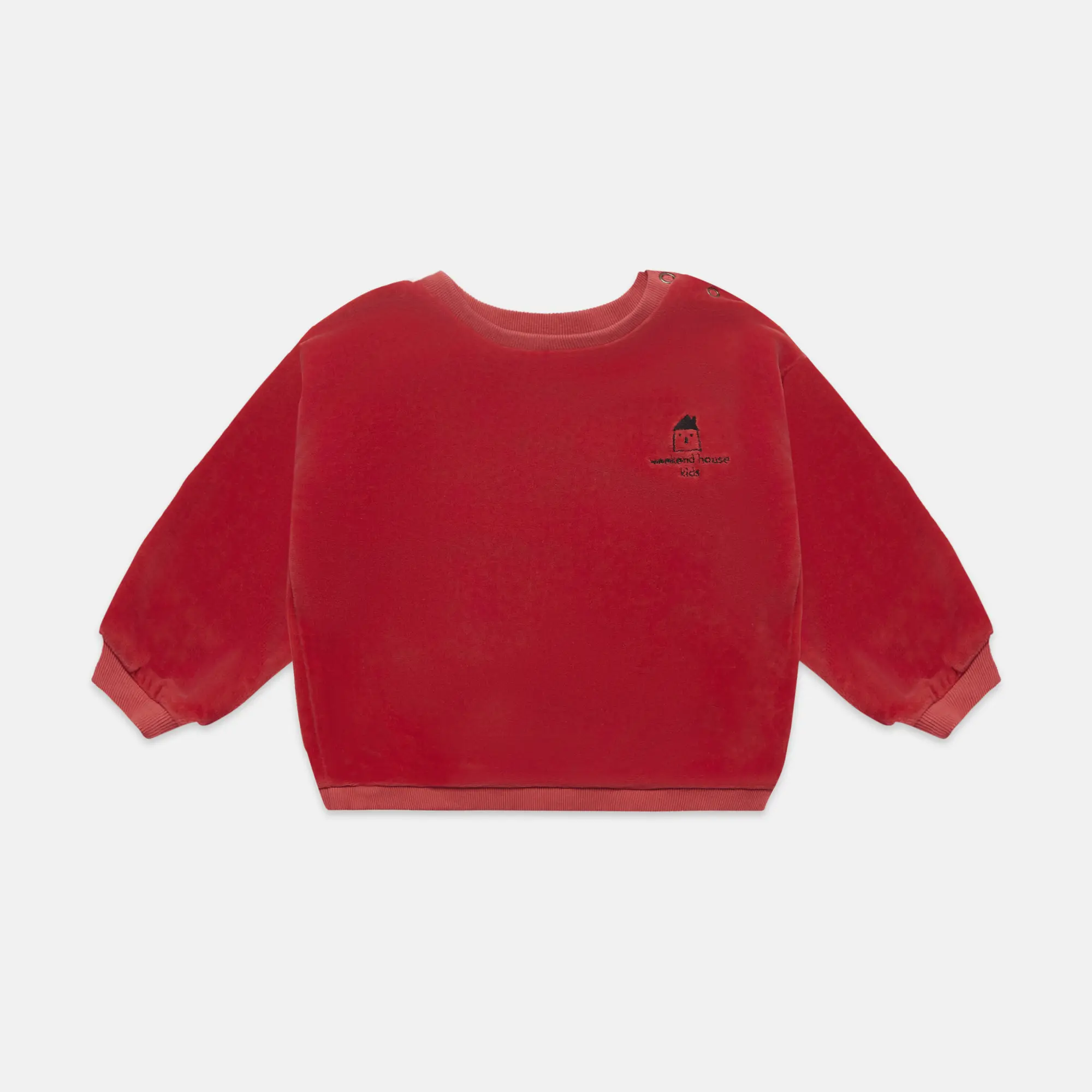 WHK baby red tundo sweatshirt