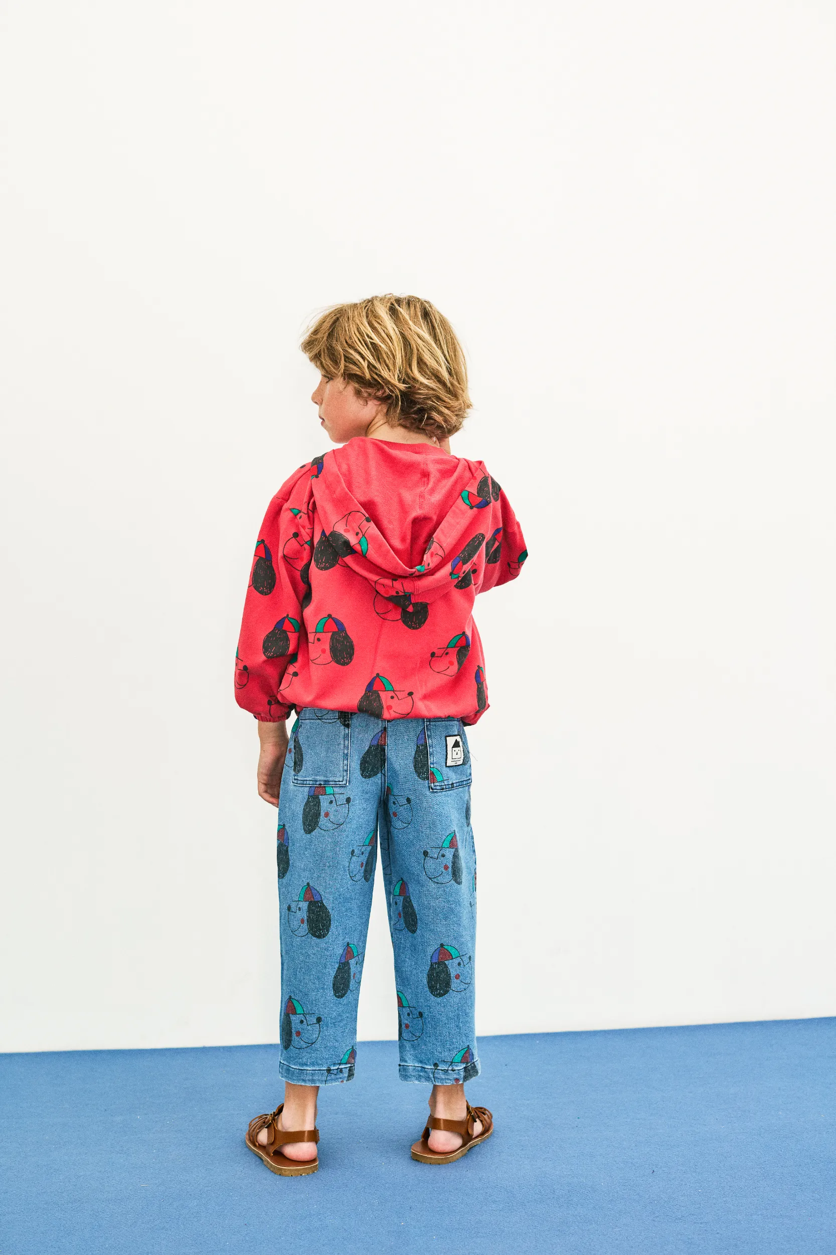 Cute dog all over hoodie