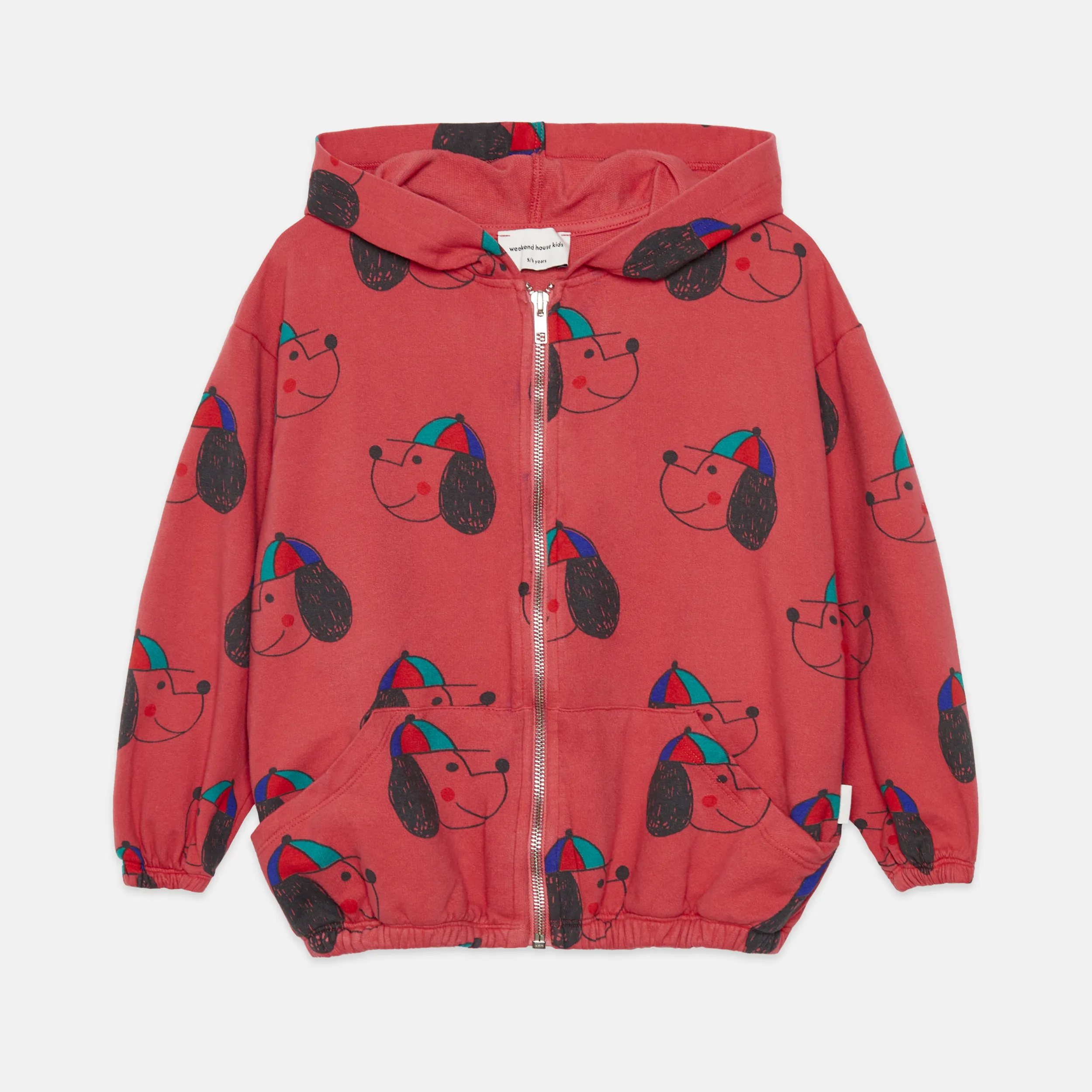 Cute dog all over hoodie