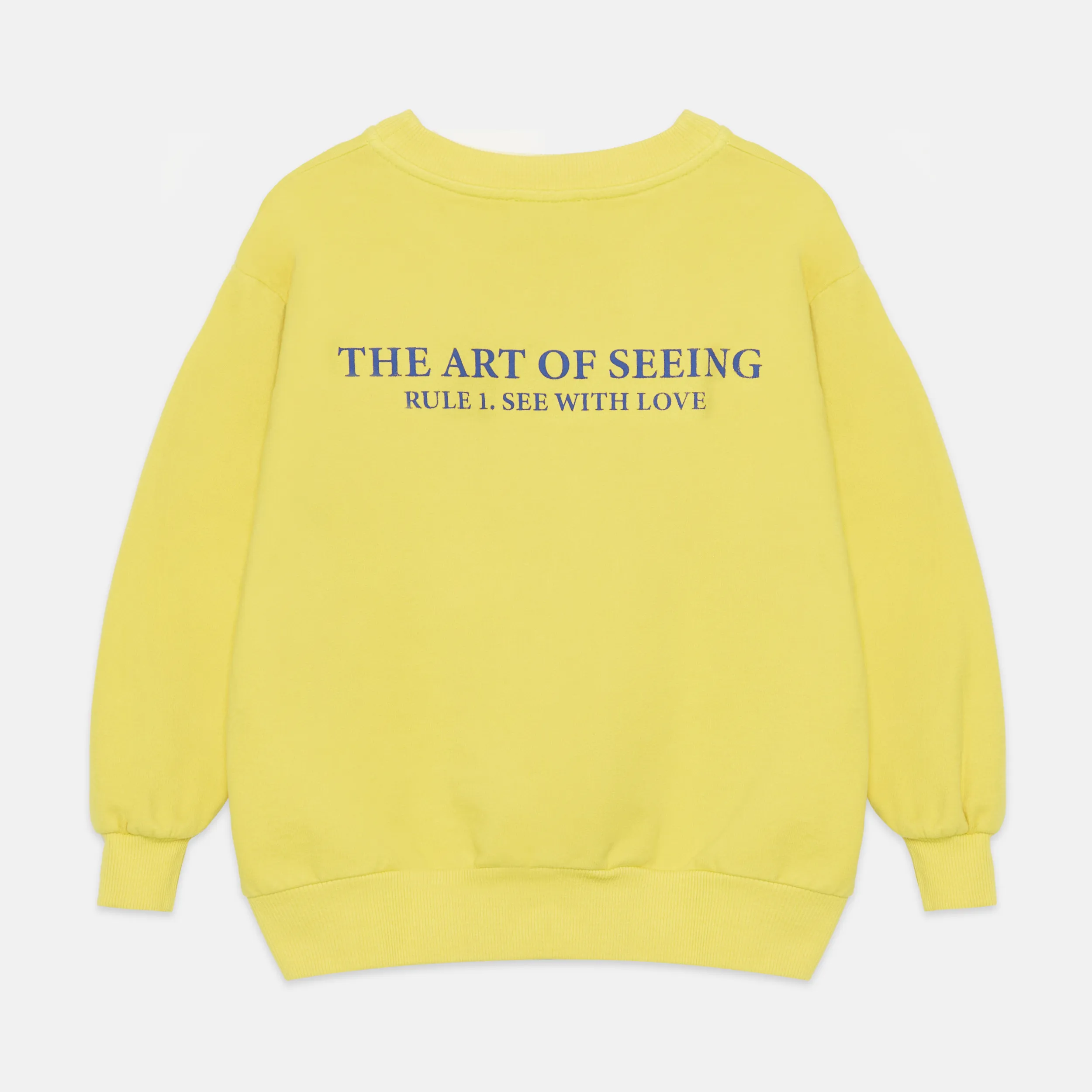 Heart glasses sweatshirt (Lemon)