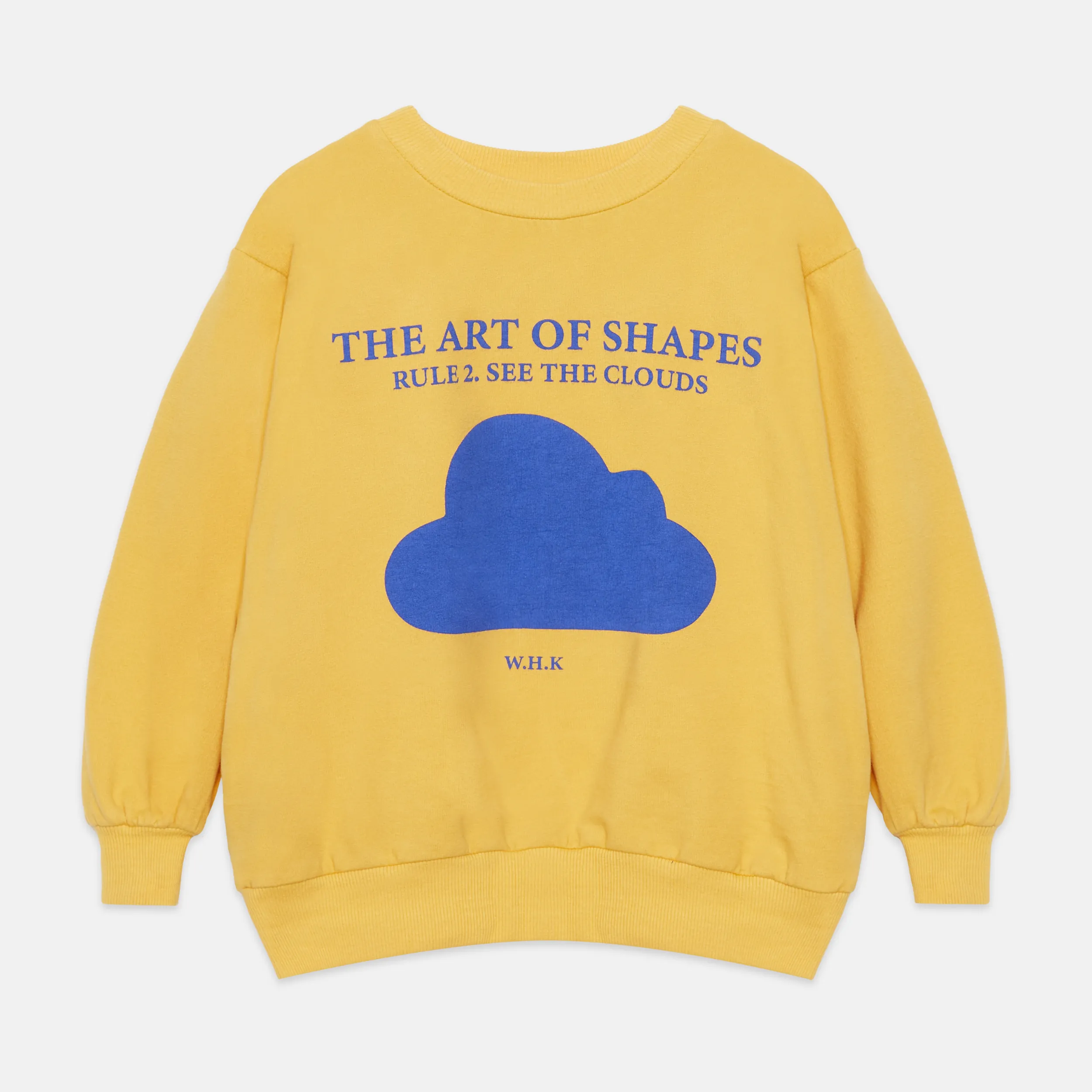 Cloud shape sweatshirt (Orange)