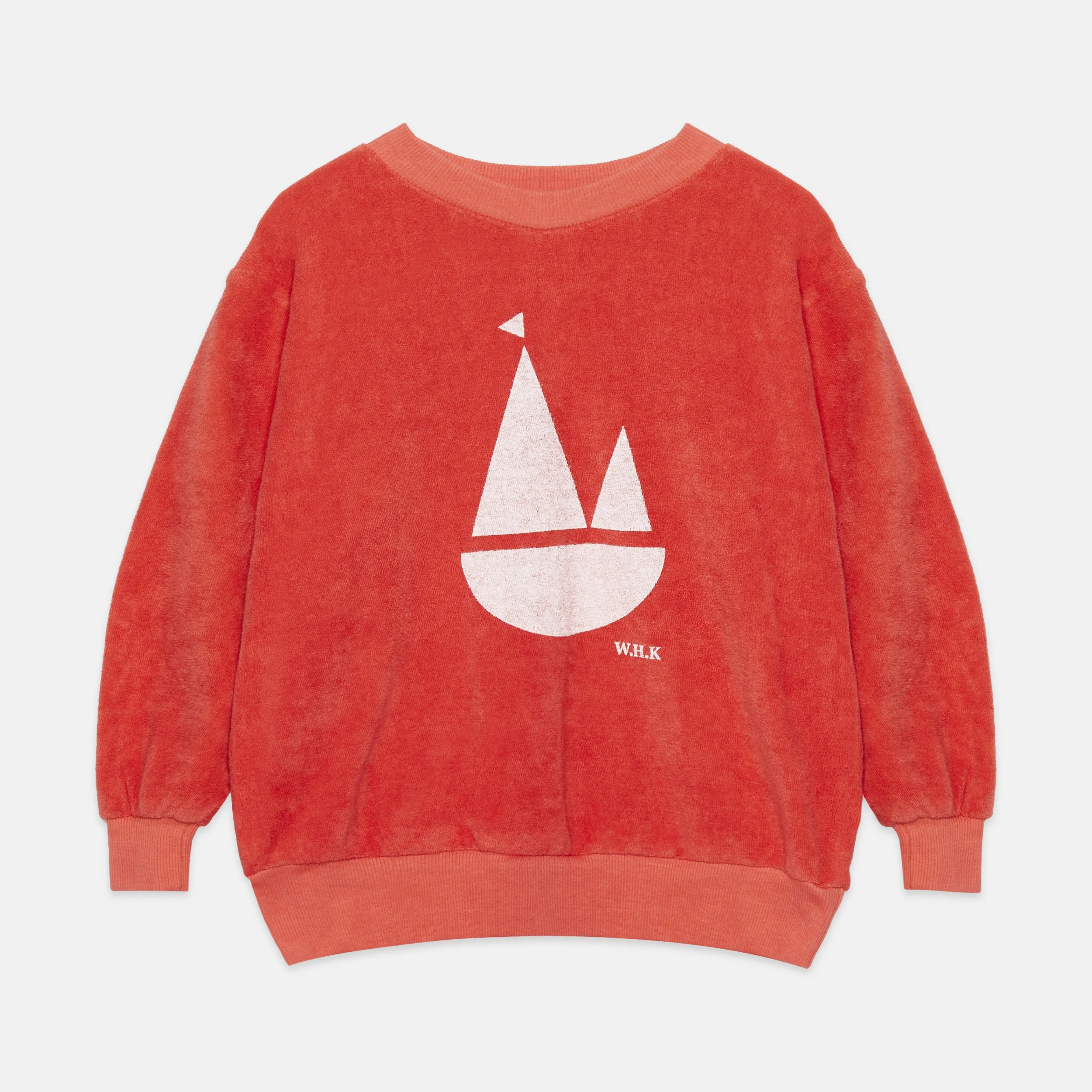Boat shape sweatshirt