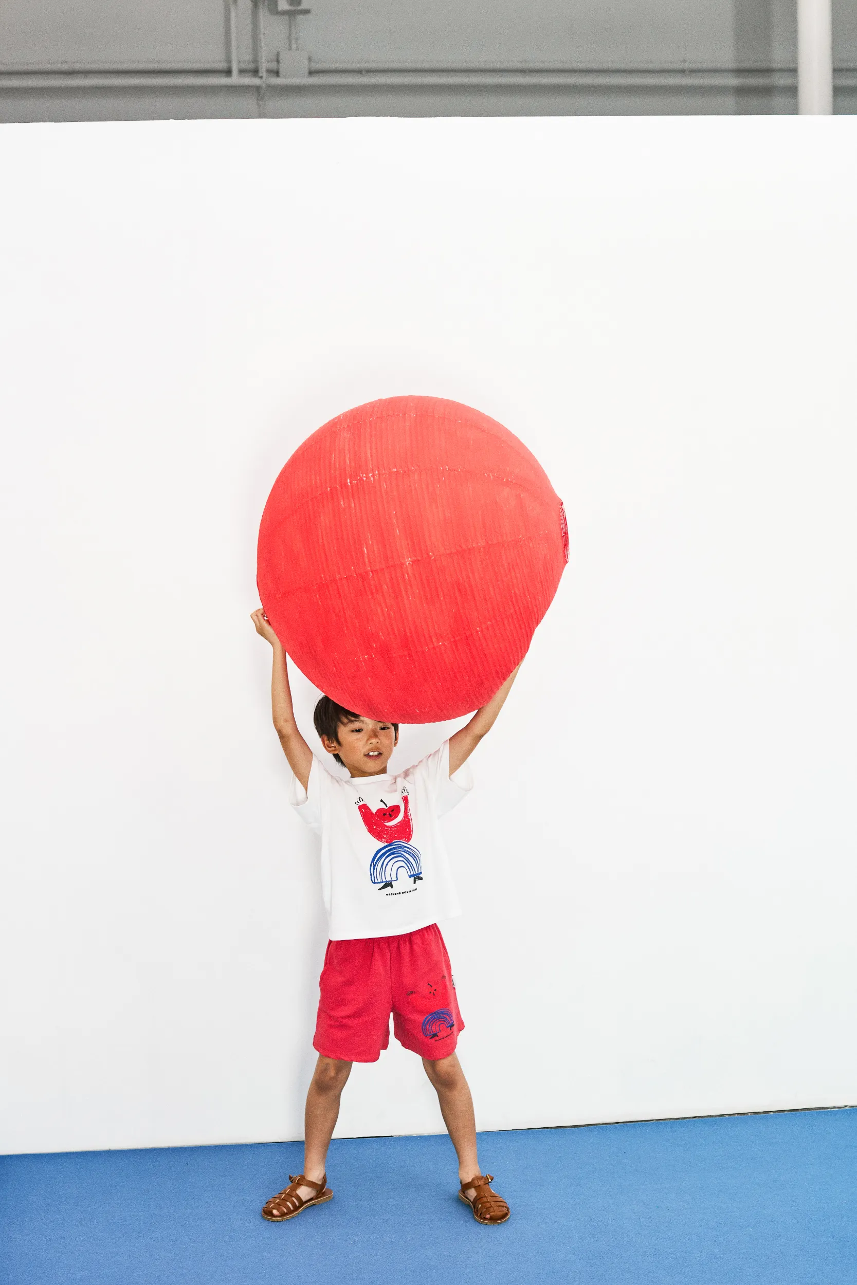 Cherry kid t-shirt (White)