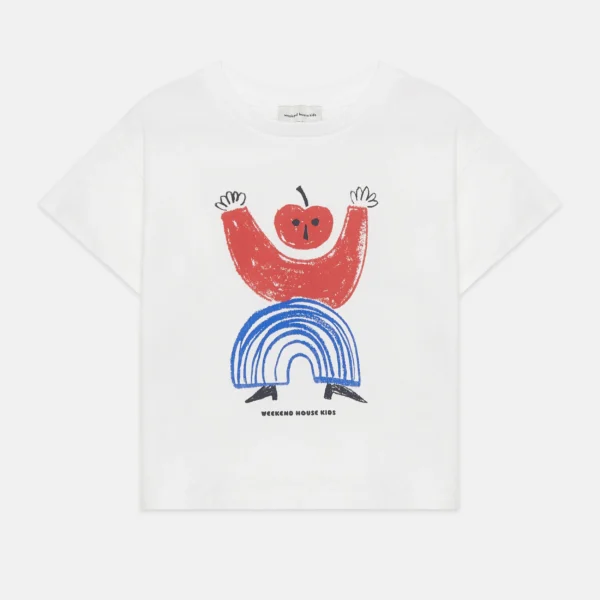 Cherry kid t-shirt (White)