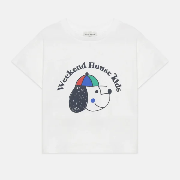Happy dog t-shirt (White)