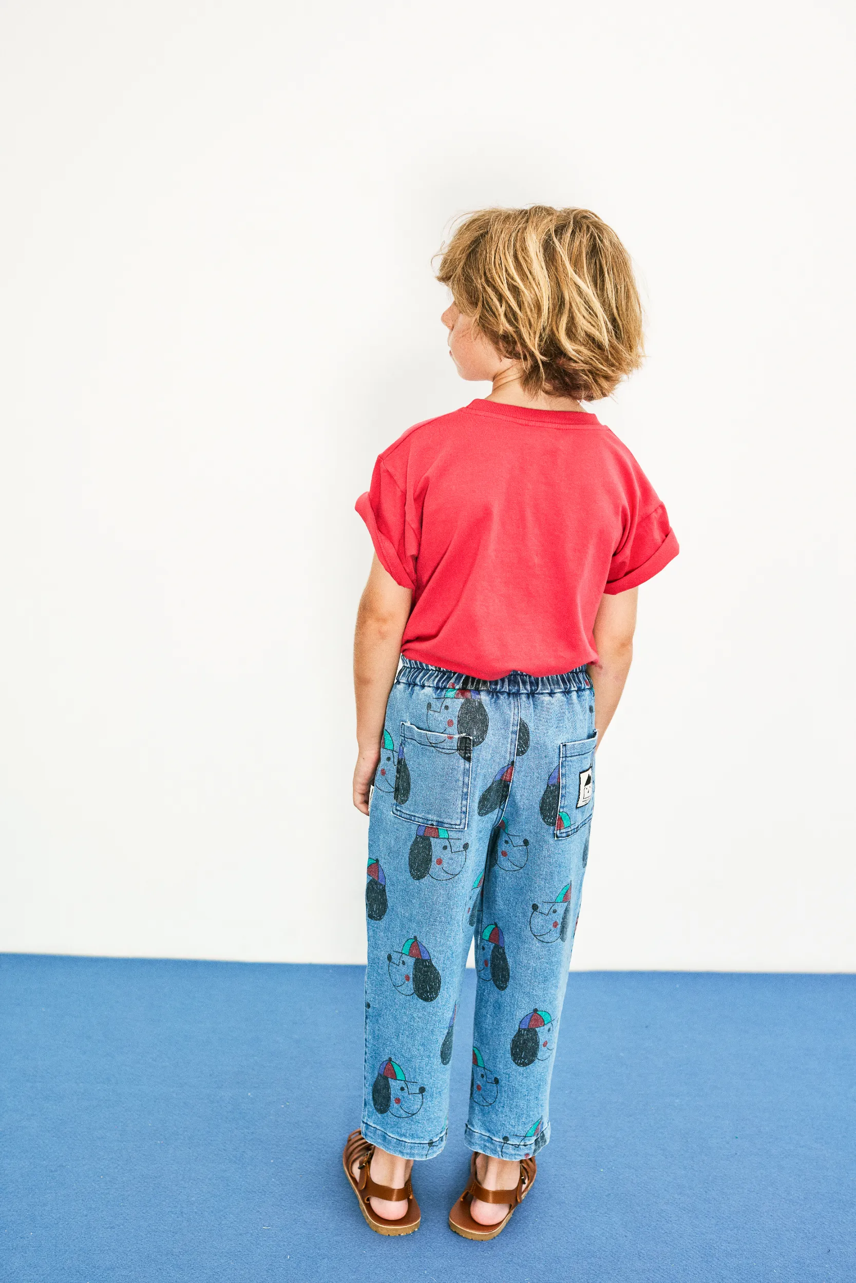 Happy dog t-shirt (Red)