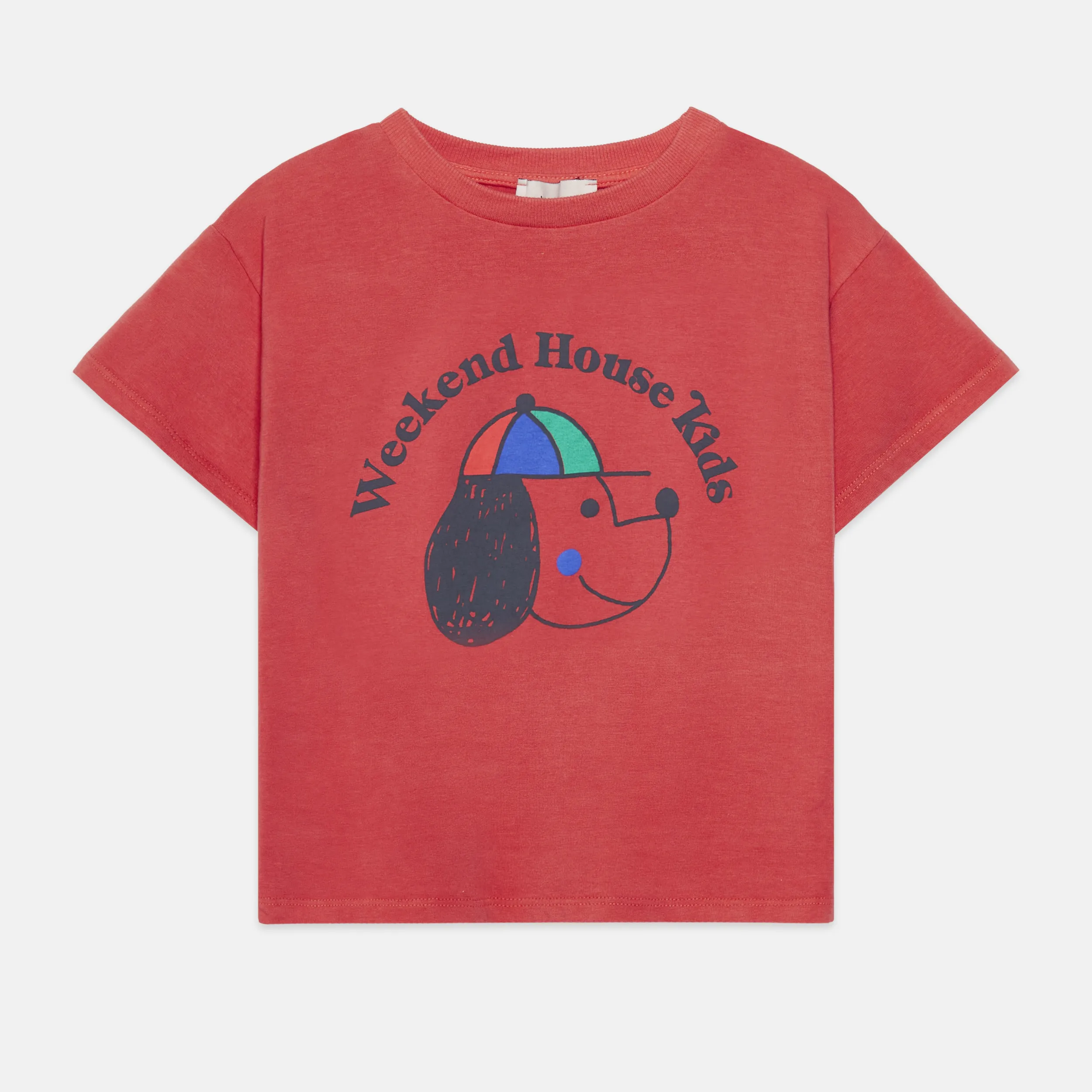 Happy dog t-shirt (Red)