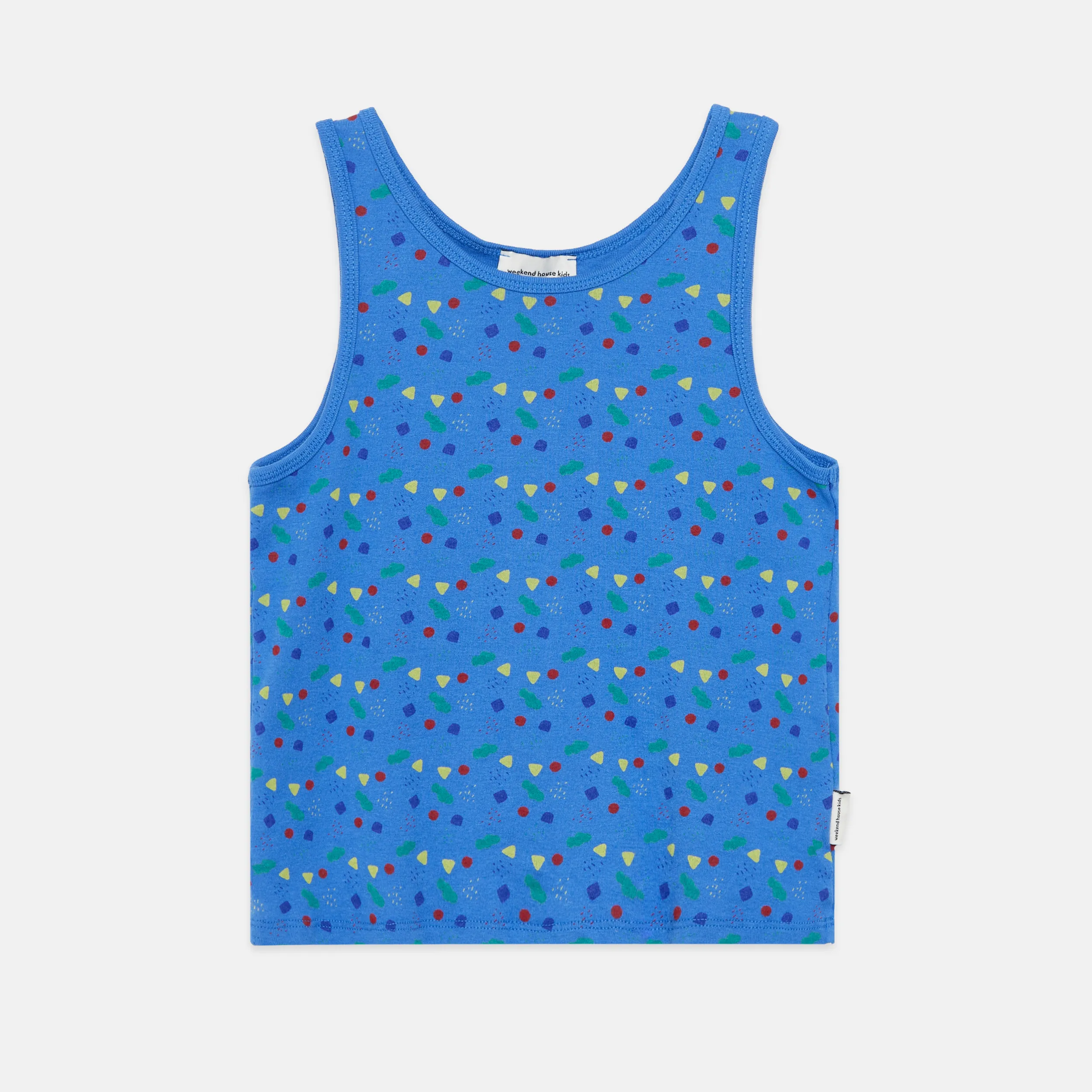 Arty shapes tank t-shirt