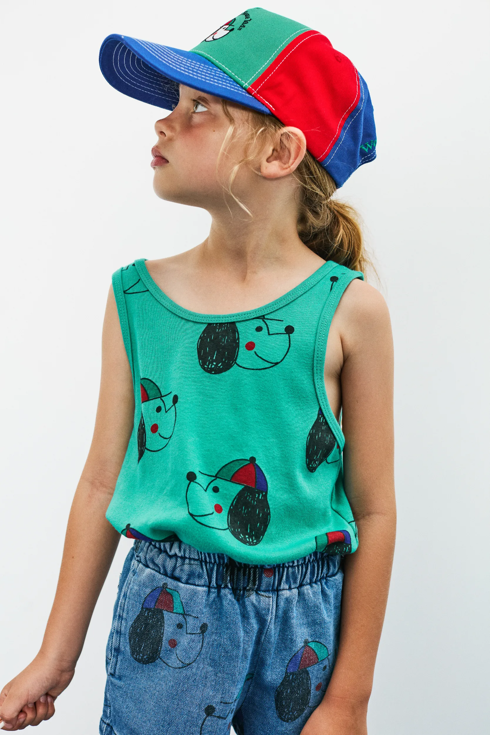 Happy dog tank t-shirt