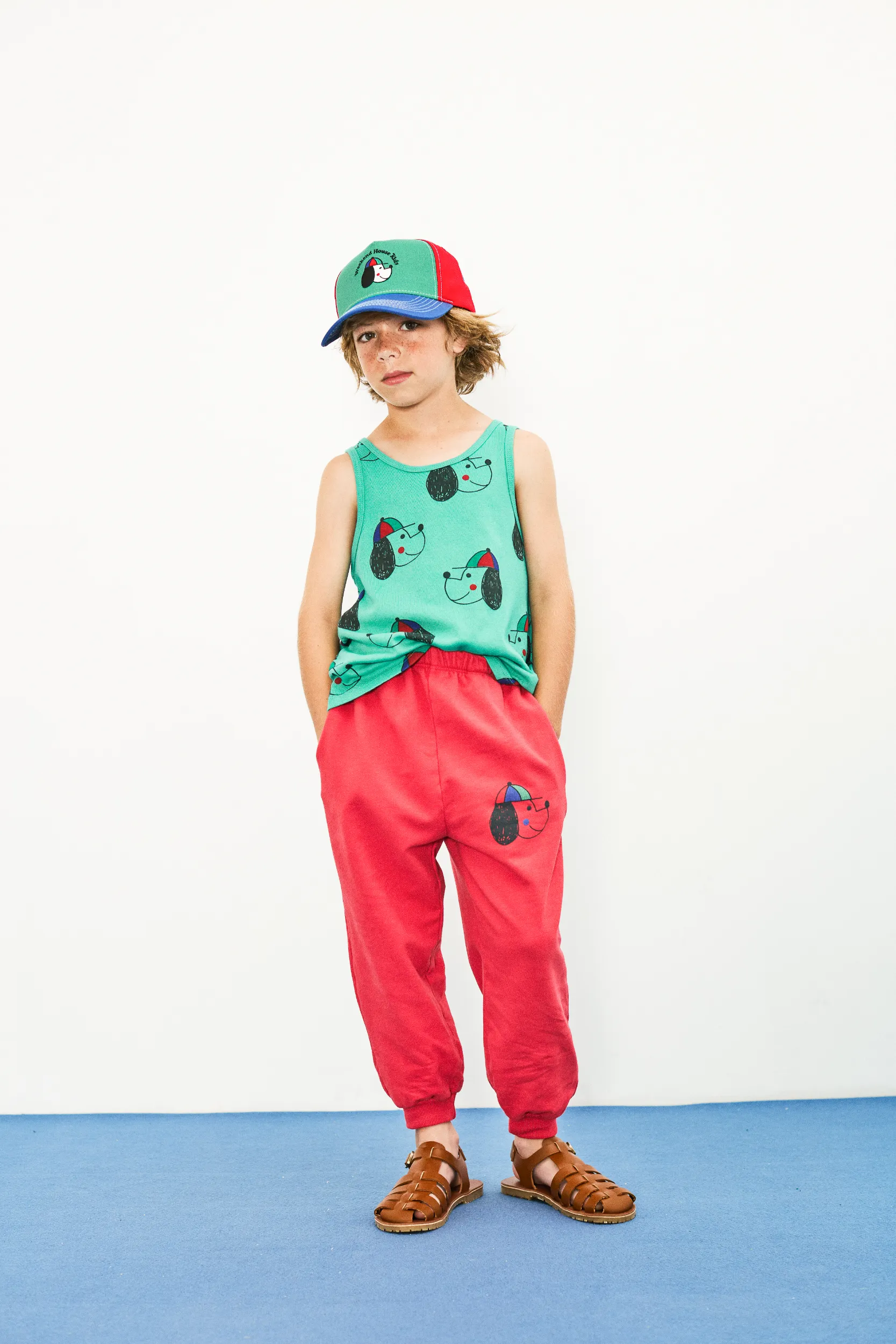 Happy dog tank t-shirt