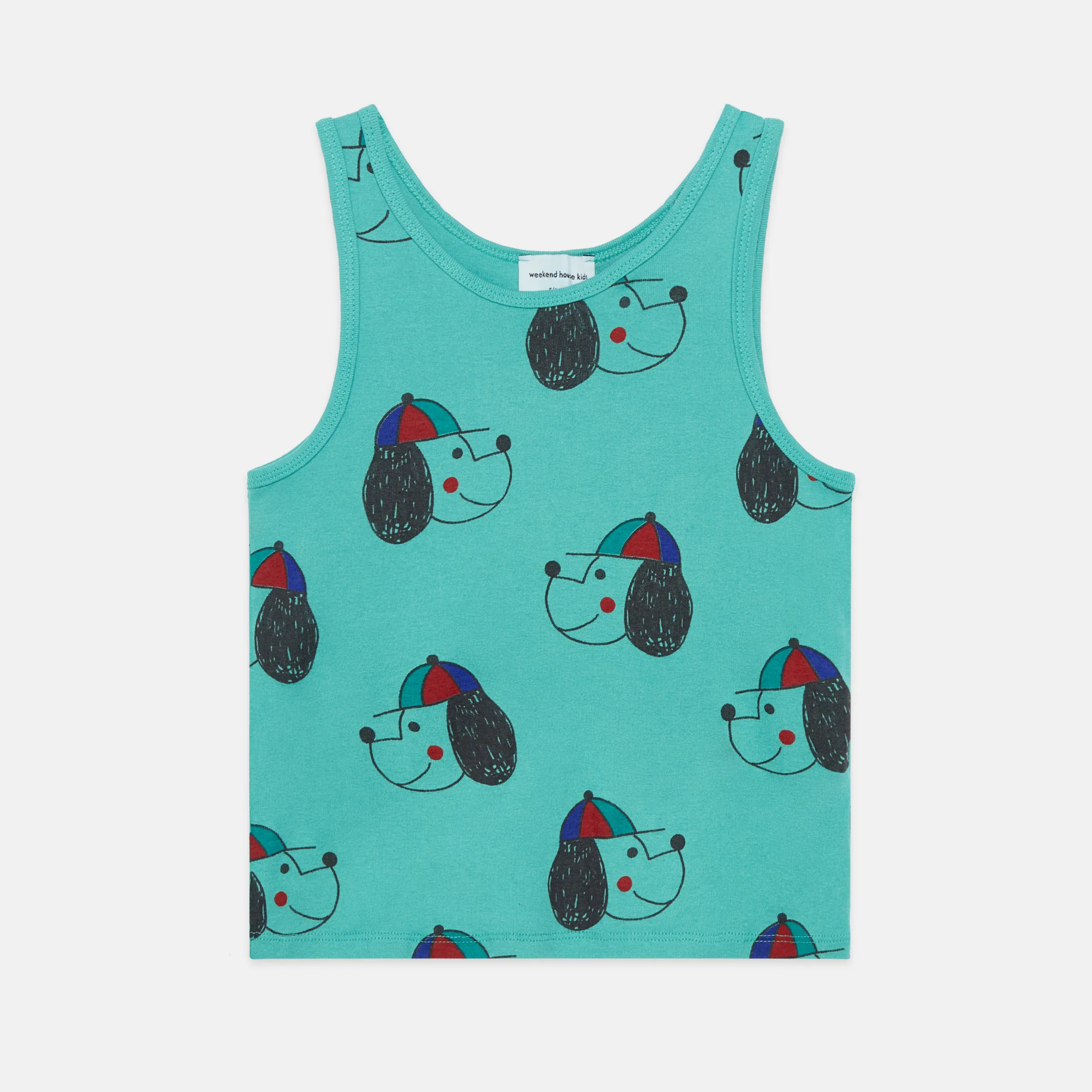 Happy dog tank t-shirt