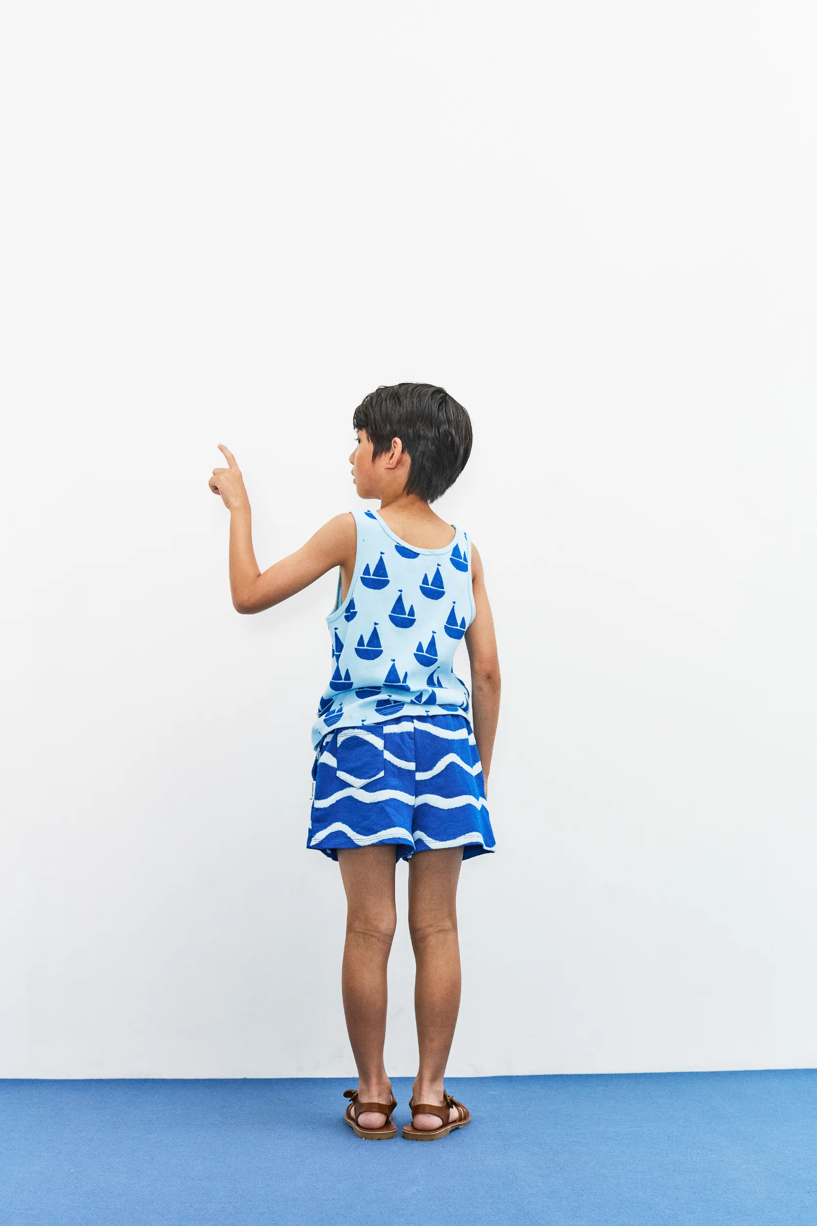 Boats all over tank t-shirt