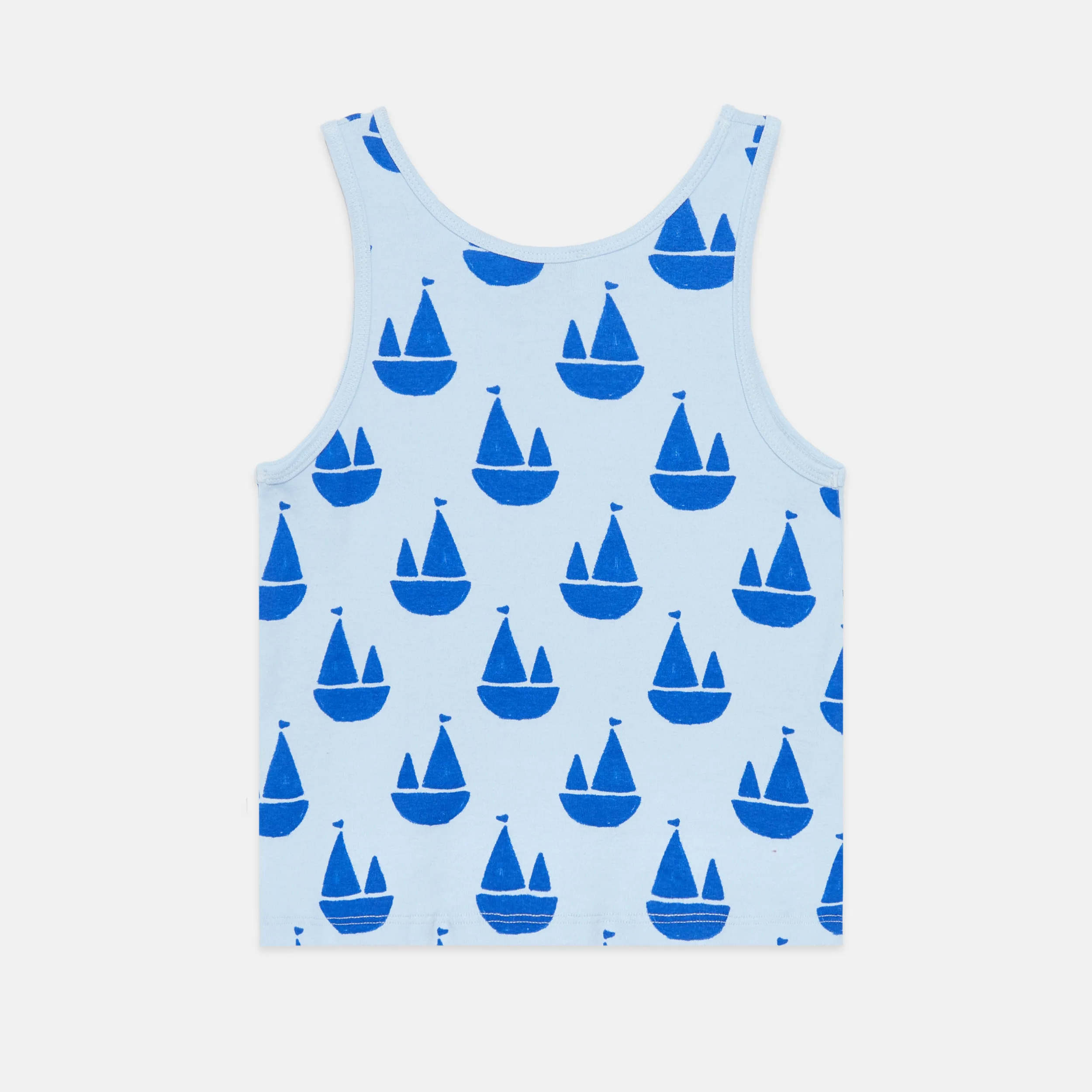 Boats all over tank t-shirt