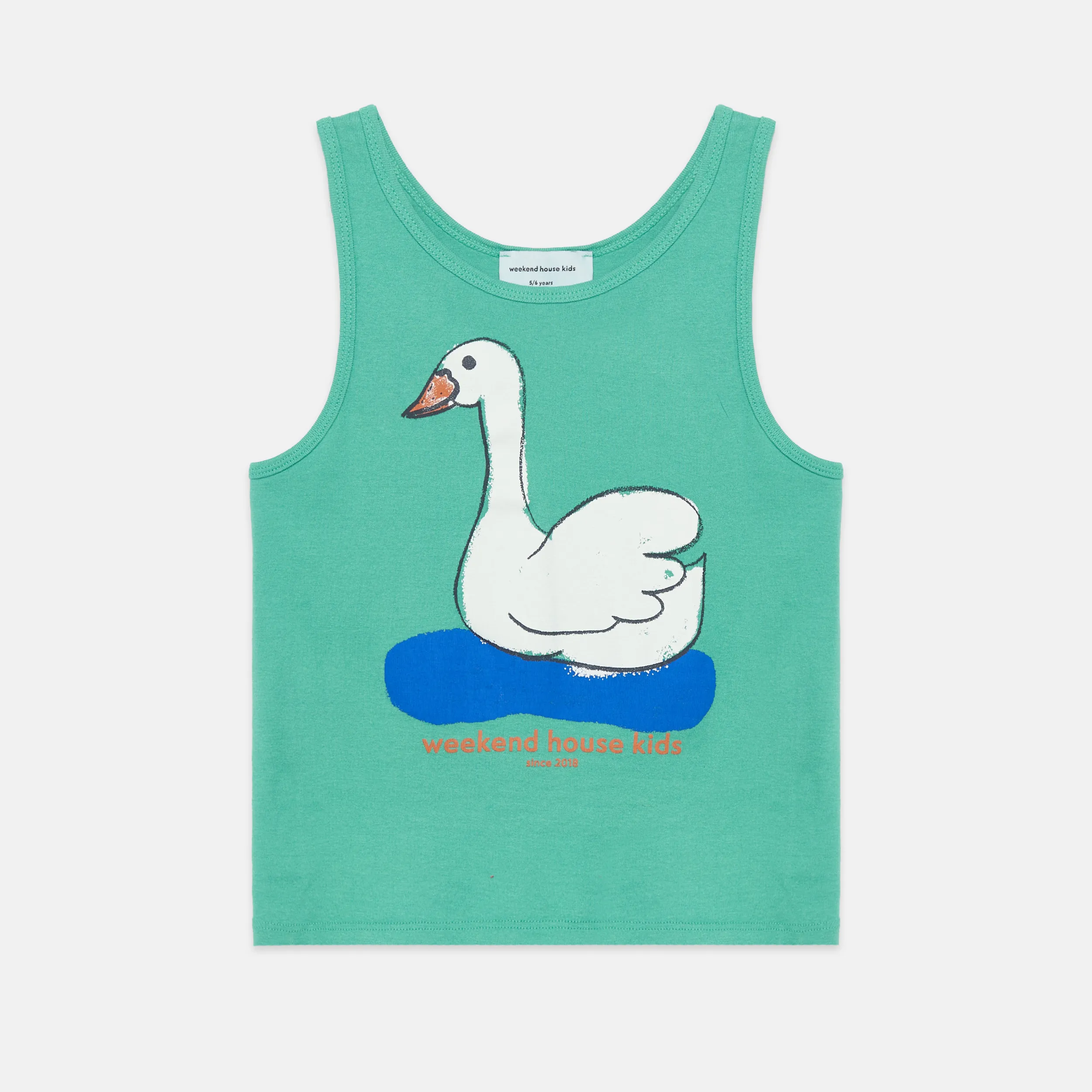 Swan tank t-shirt