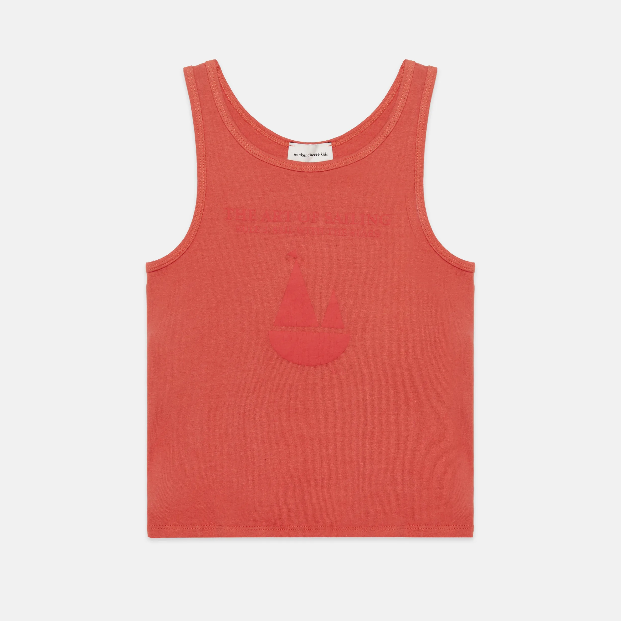 Boat shape tank t-shirt