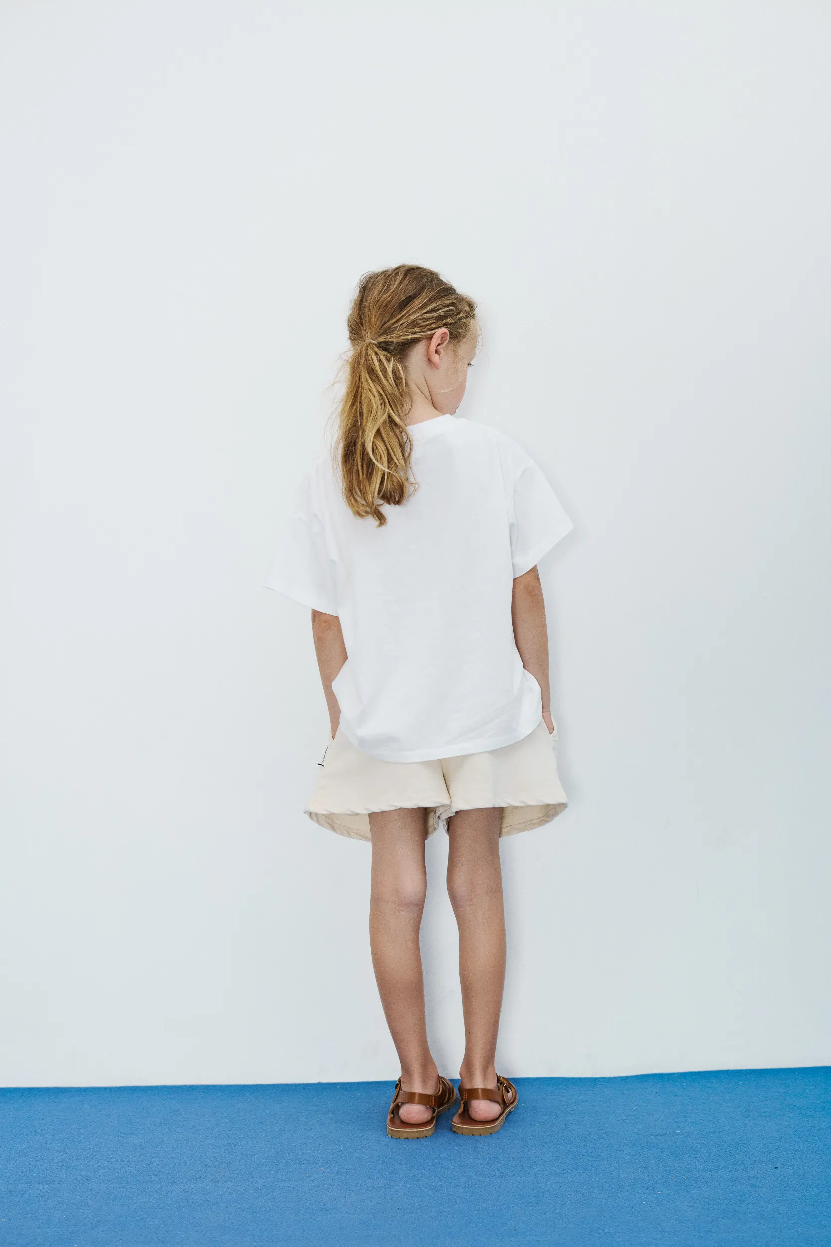 Happy dog shorts (Ecru)