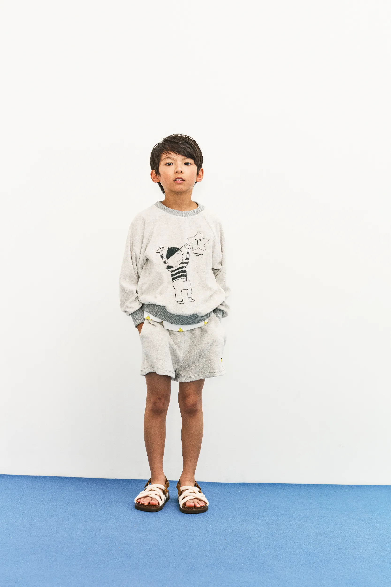 Little star towel shorts