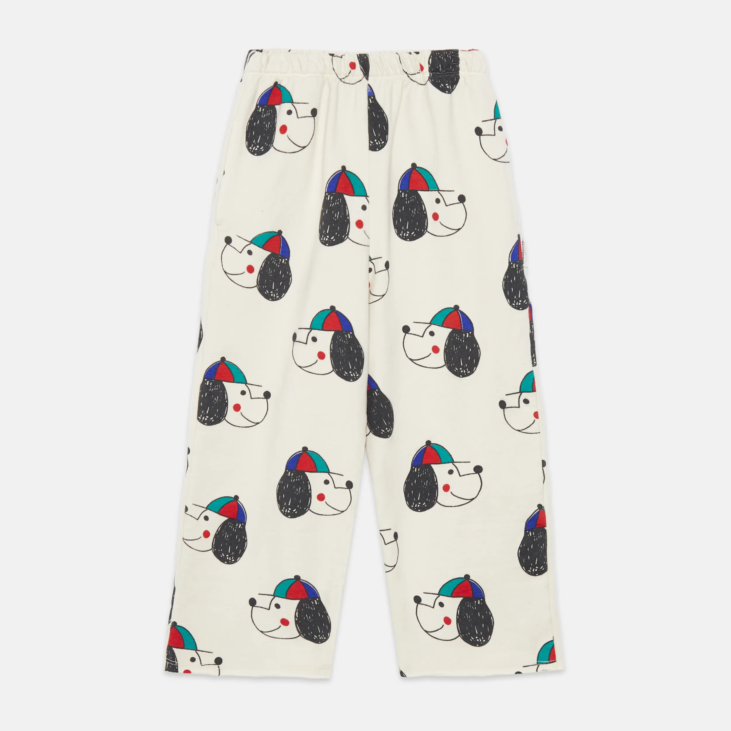 Happy dog all over sweatpants