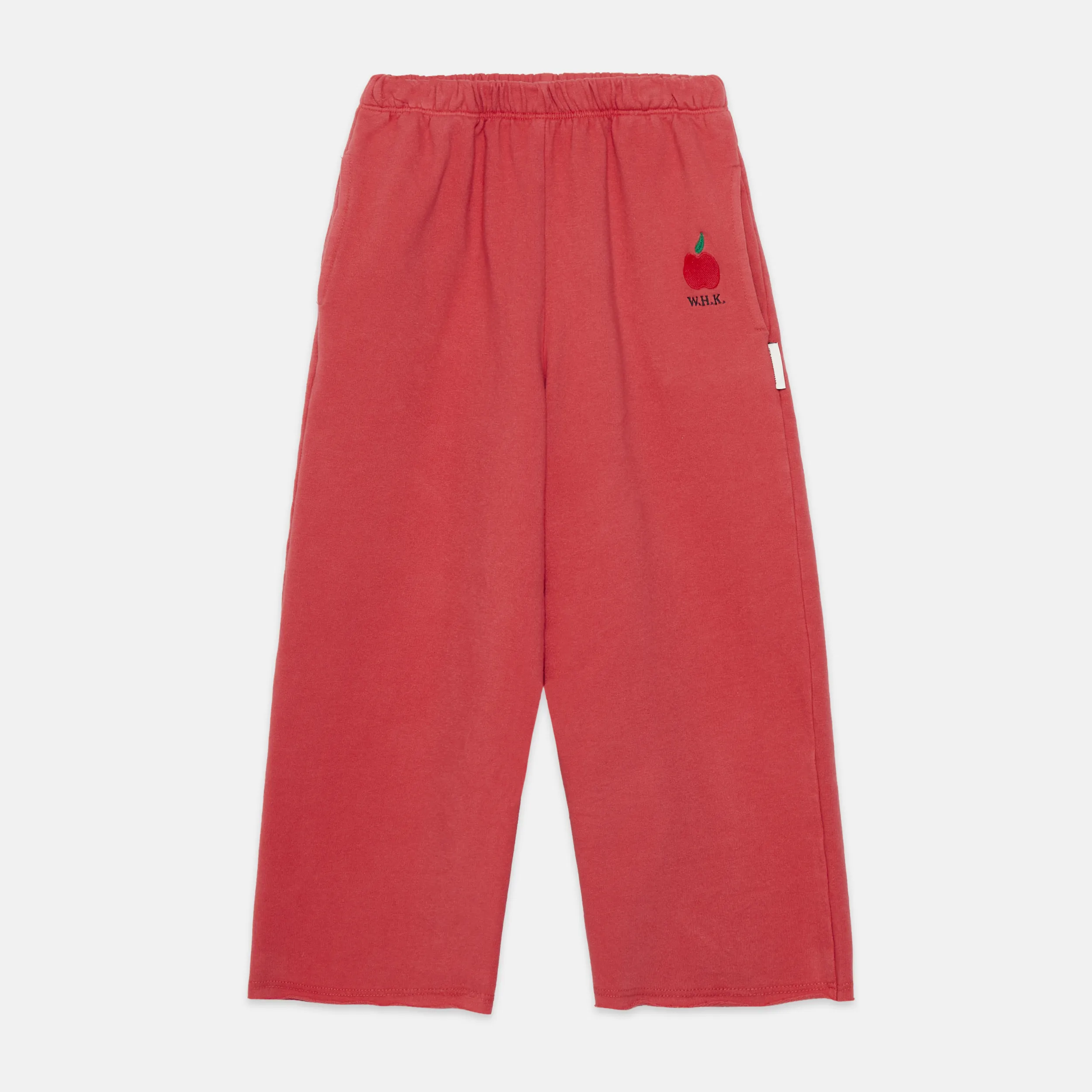 Apple straight sweatpants