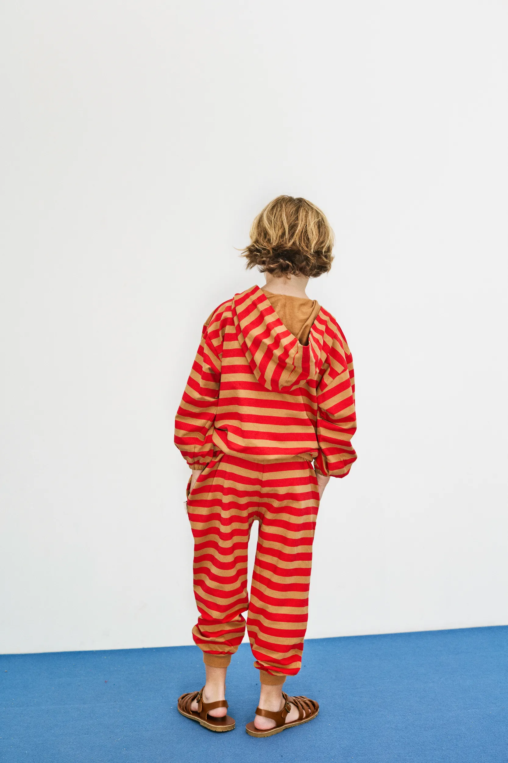 Happy dog stripes sweatpants (Cathay)