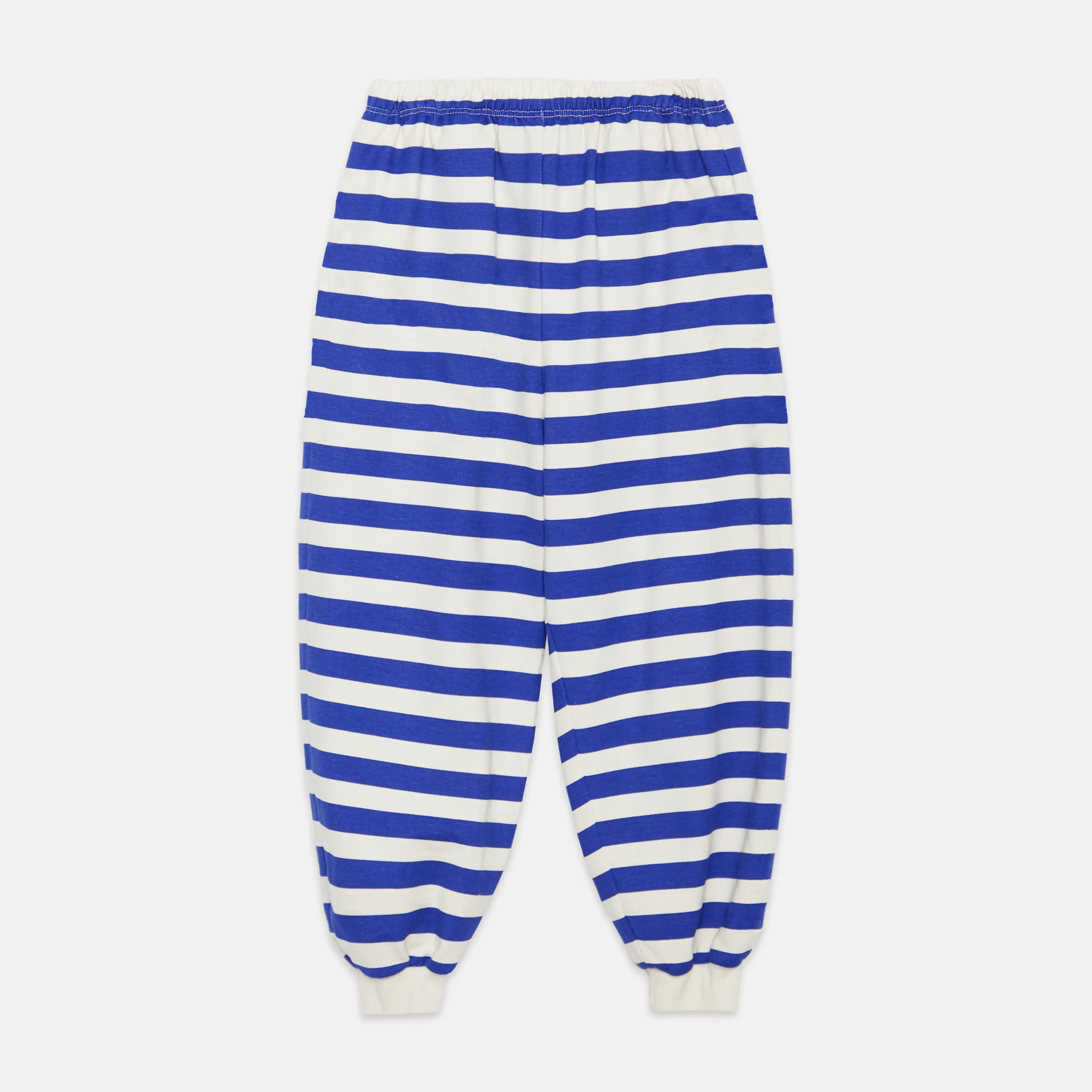 Happy dog stripes sweatpants (Ecru)