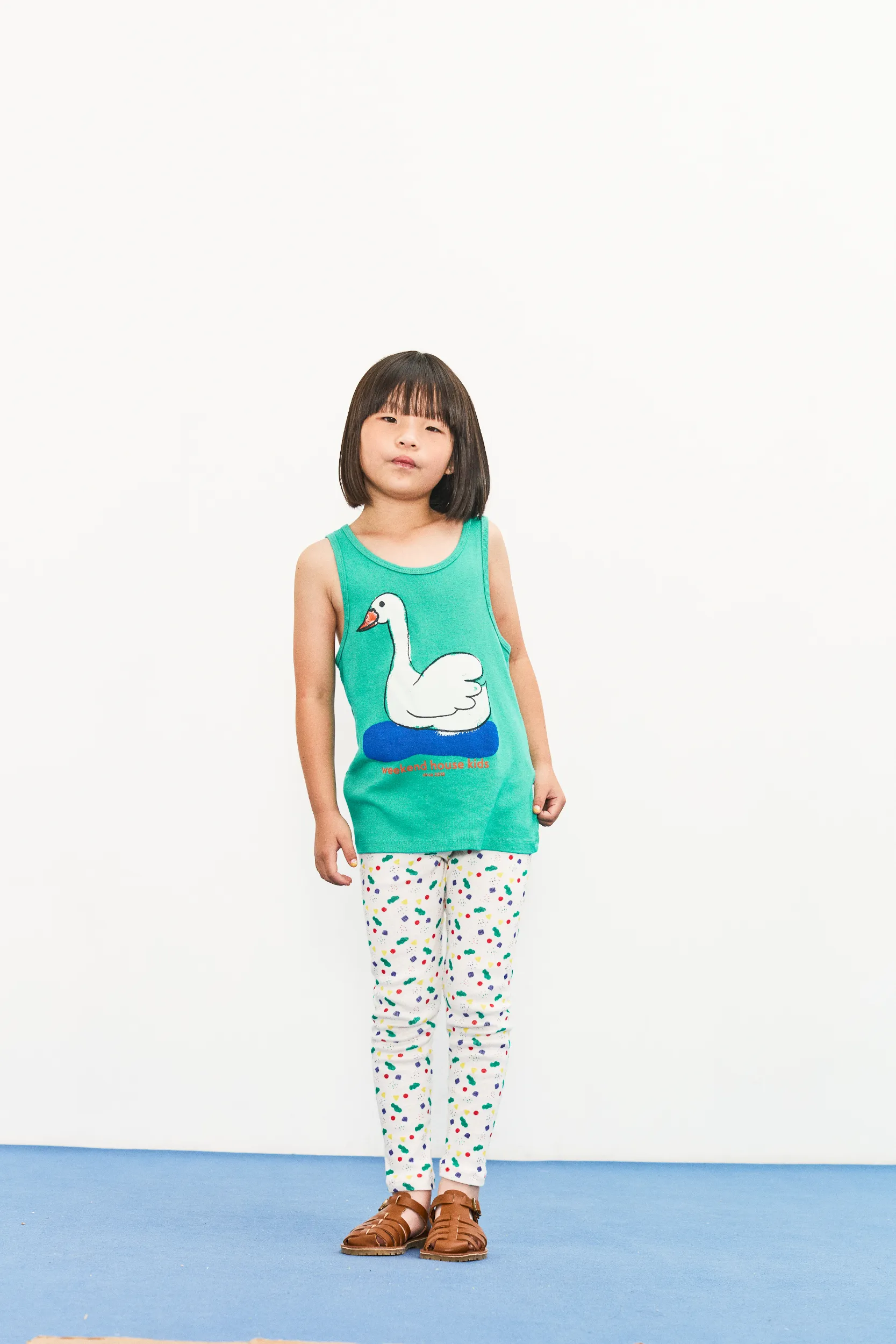 Arty shapes all over legging